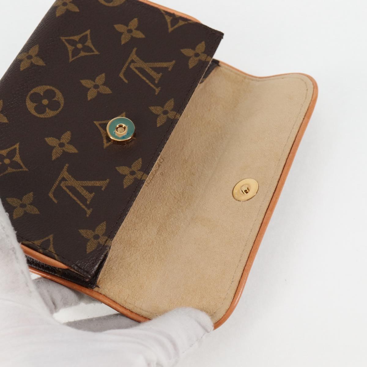 LOUIS VUITTON Monogram Pochette Florentine Waist bag M51855 LV Auth 119554AM
