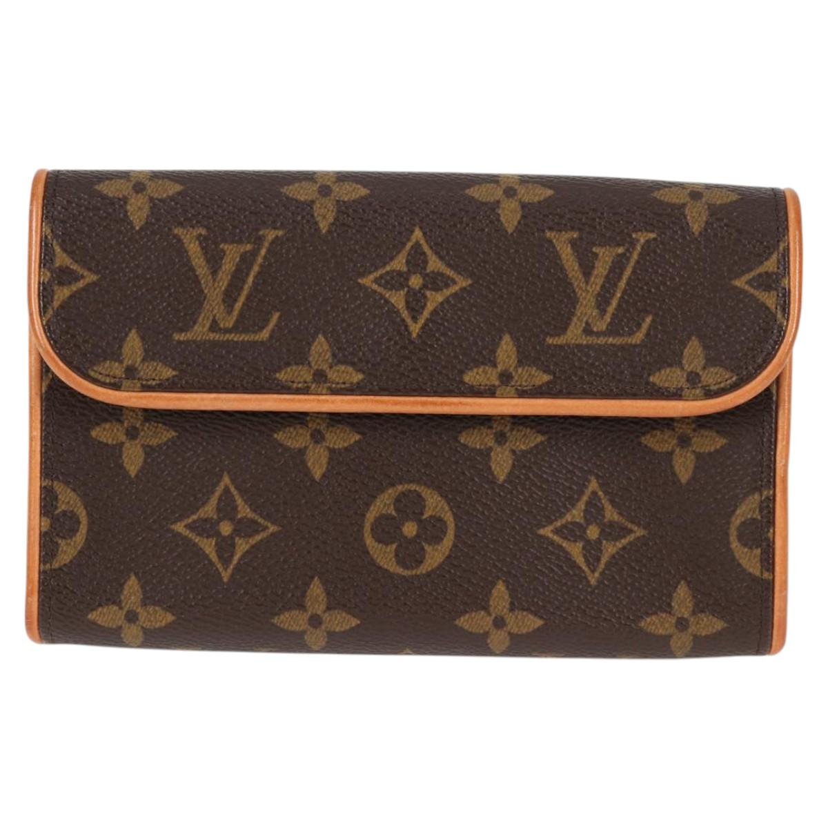 LOUIS VUITTON Monogram Pochette Florentine Waist bag M51855 LV Auth 119554AM