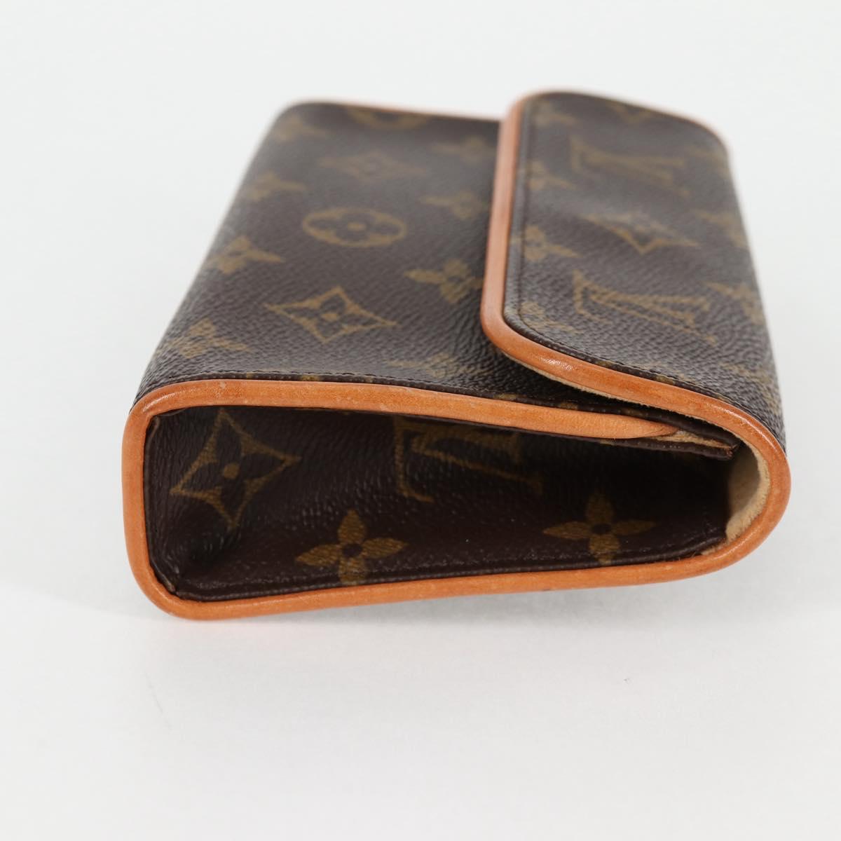 LOUIS VUITTON Monogram Pochette Florentine Waist bag M51855 LV Auth 119554AM