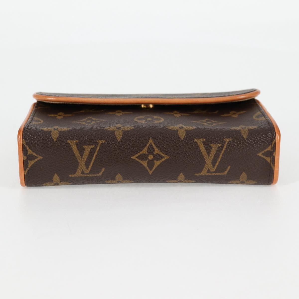 LOUIS VUITTON Monogram Pochette Florentine Waist bag M51855 LV Auth 119554AM