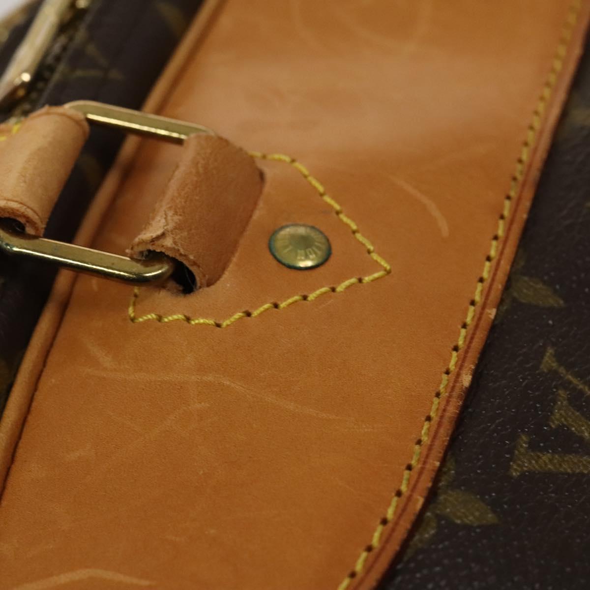 LOUIS VUITTON Monogram Alize 3 Poches Boston Bag M41391 LV Auth 119593