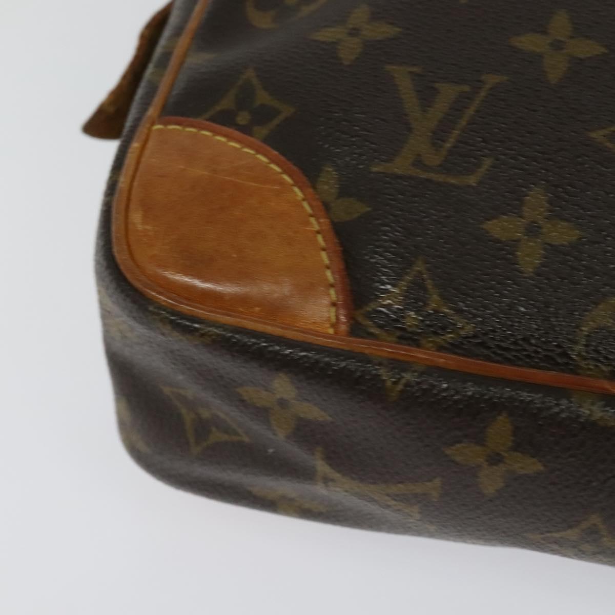 LOUIS VUITTON Monogram Compiegne 28 Clutch Bag M51845 LV Auth 119603