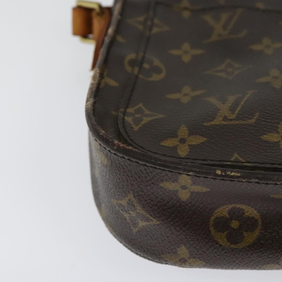 LOUIS VUITTON Monogram Saint Cloud MM Shoulder Bag M51243 LV Auth 119633