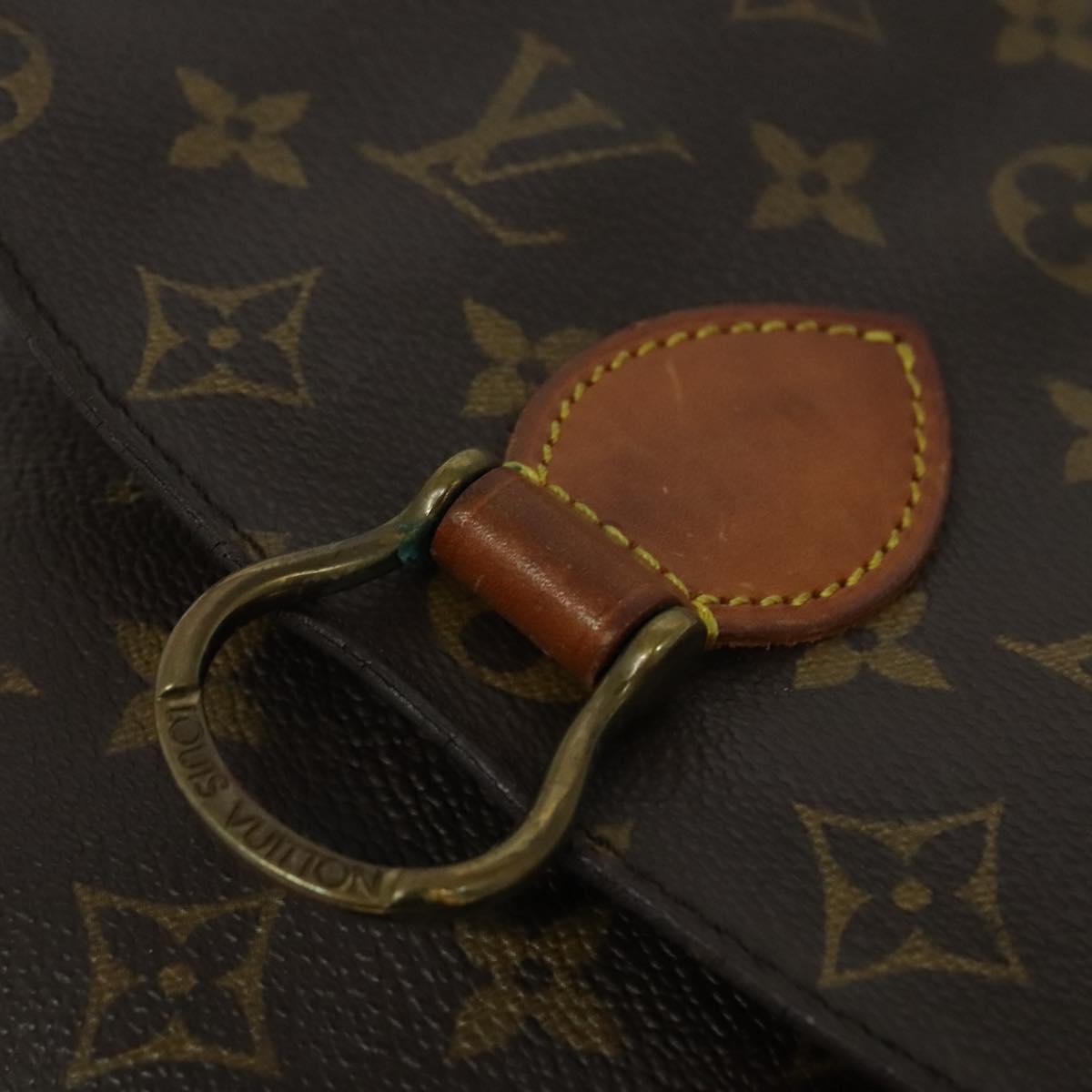 LOUIS VUITTON Monogram Saint Cloud MM Shoulder Bag M51243 LV Auth 119633