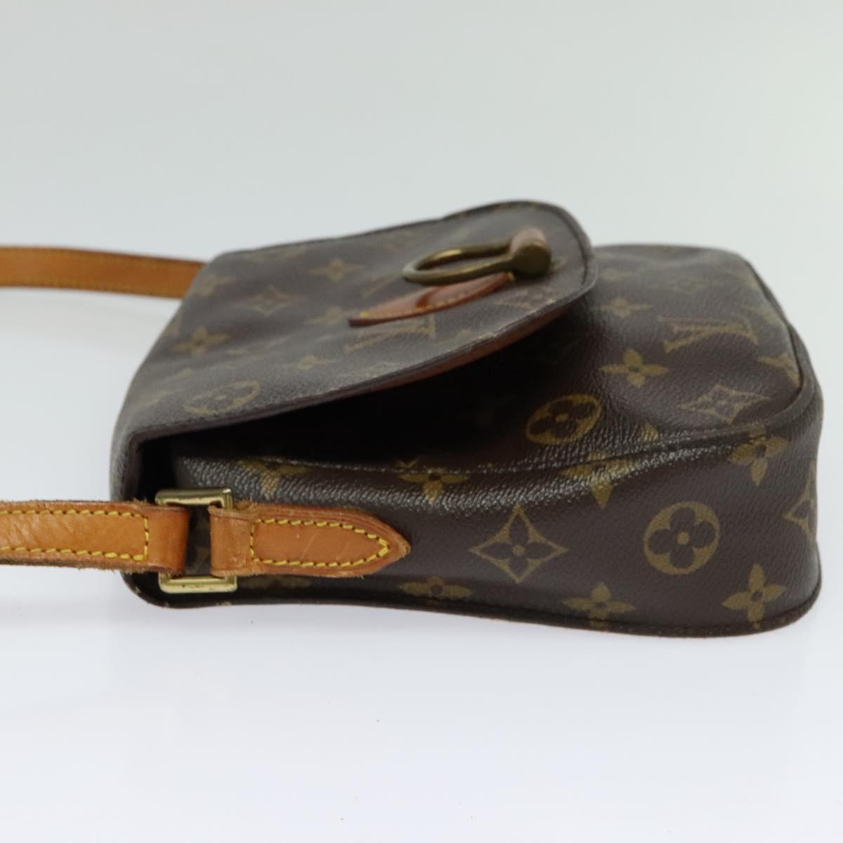 LOUIS VUITTON Monogram Saint Cloud MM Shoulder Bag M51243 LV Auth 119633