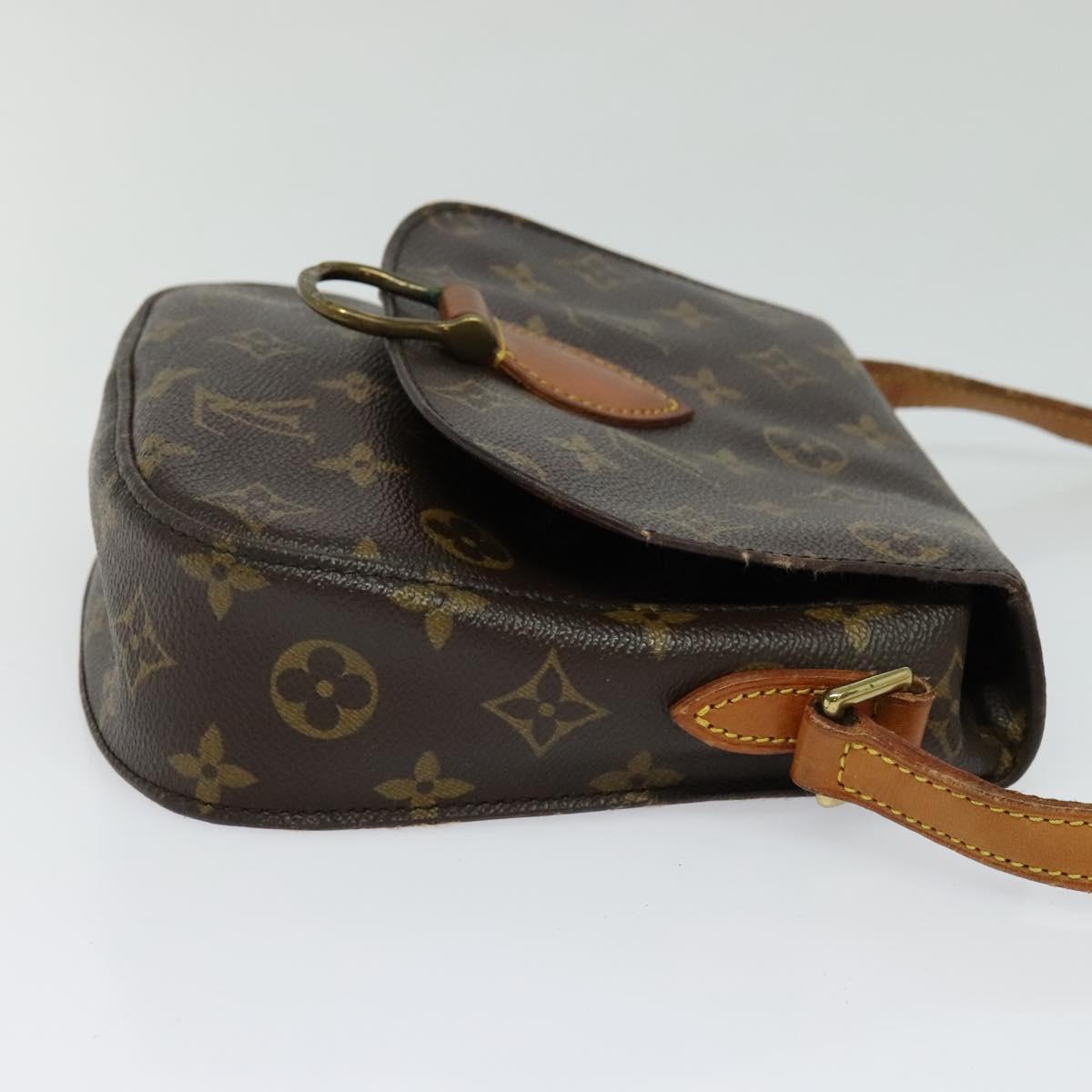 LOUIS VUITTON Monogram Saint Cloud MM Shoulder Bag M51243 LV Auth 119633
