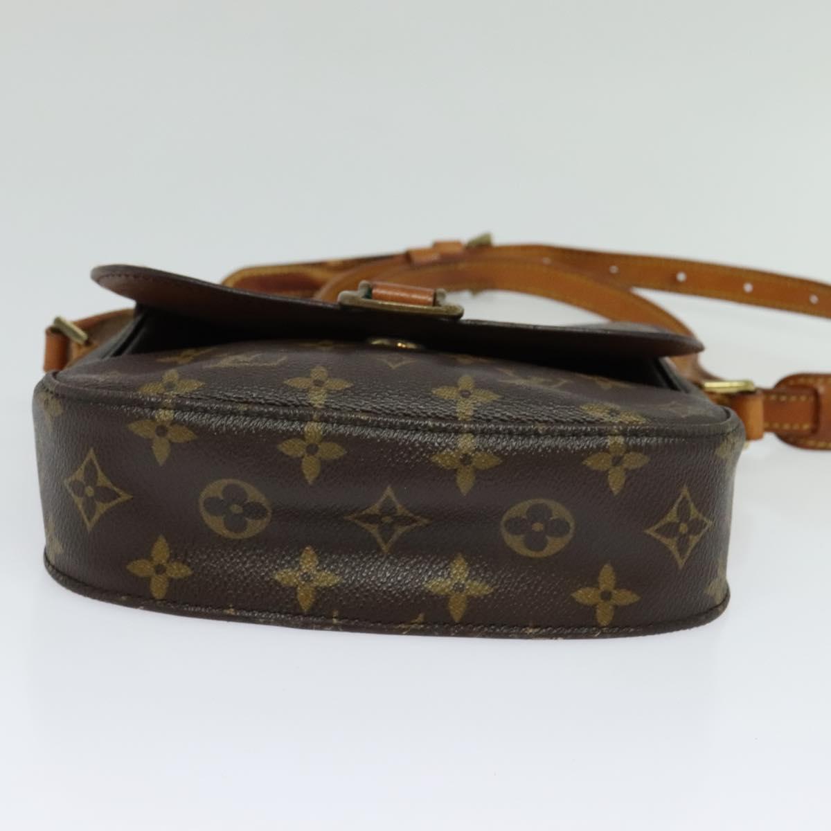LOUIS VUITTON Monogram Saint Cloud MM Shoulder Bag M51243 LV Auth 119633