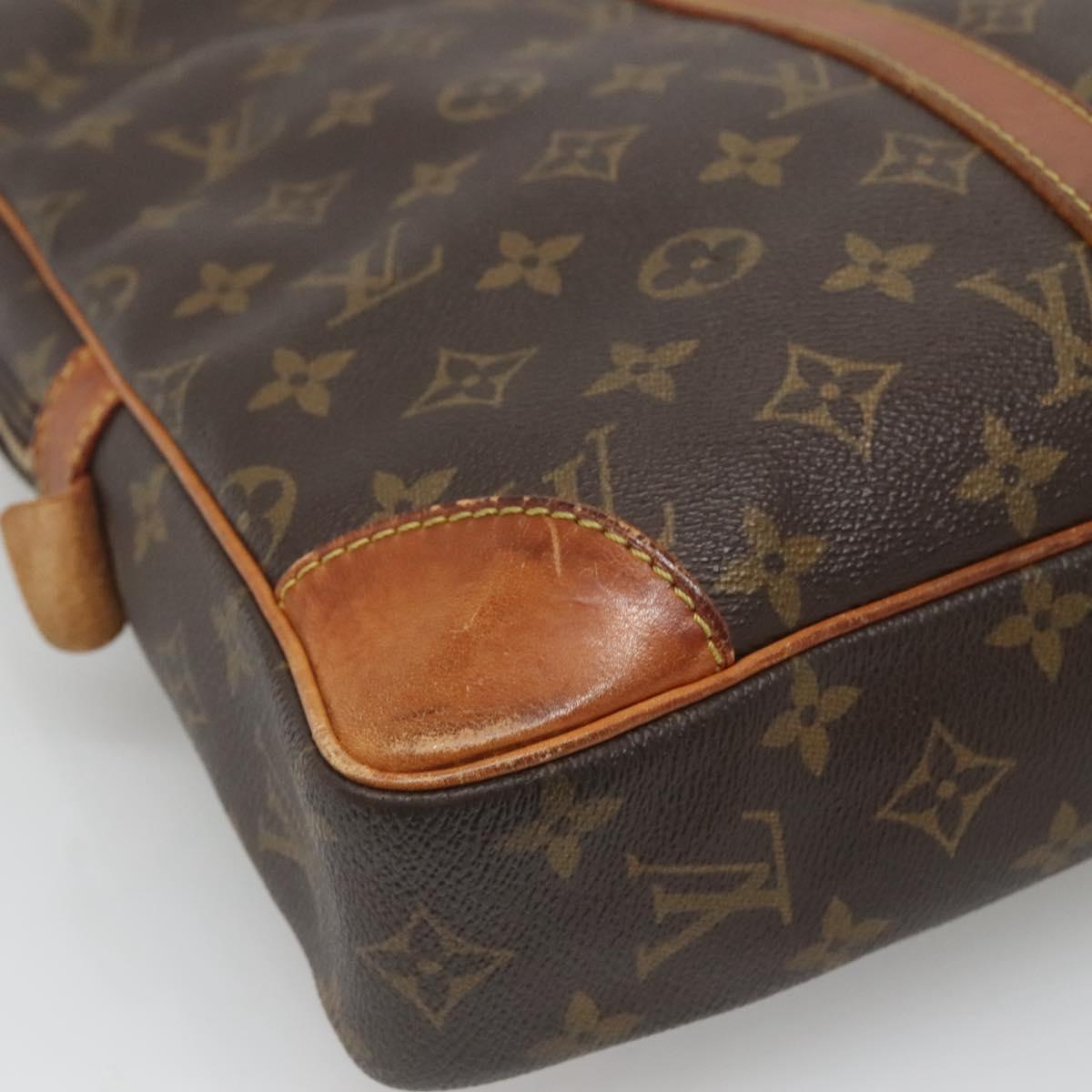 LOUIS VUITTON Monogram Porte Documents Voyage Business Bag M52005 LV Auth 119665