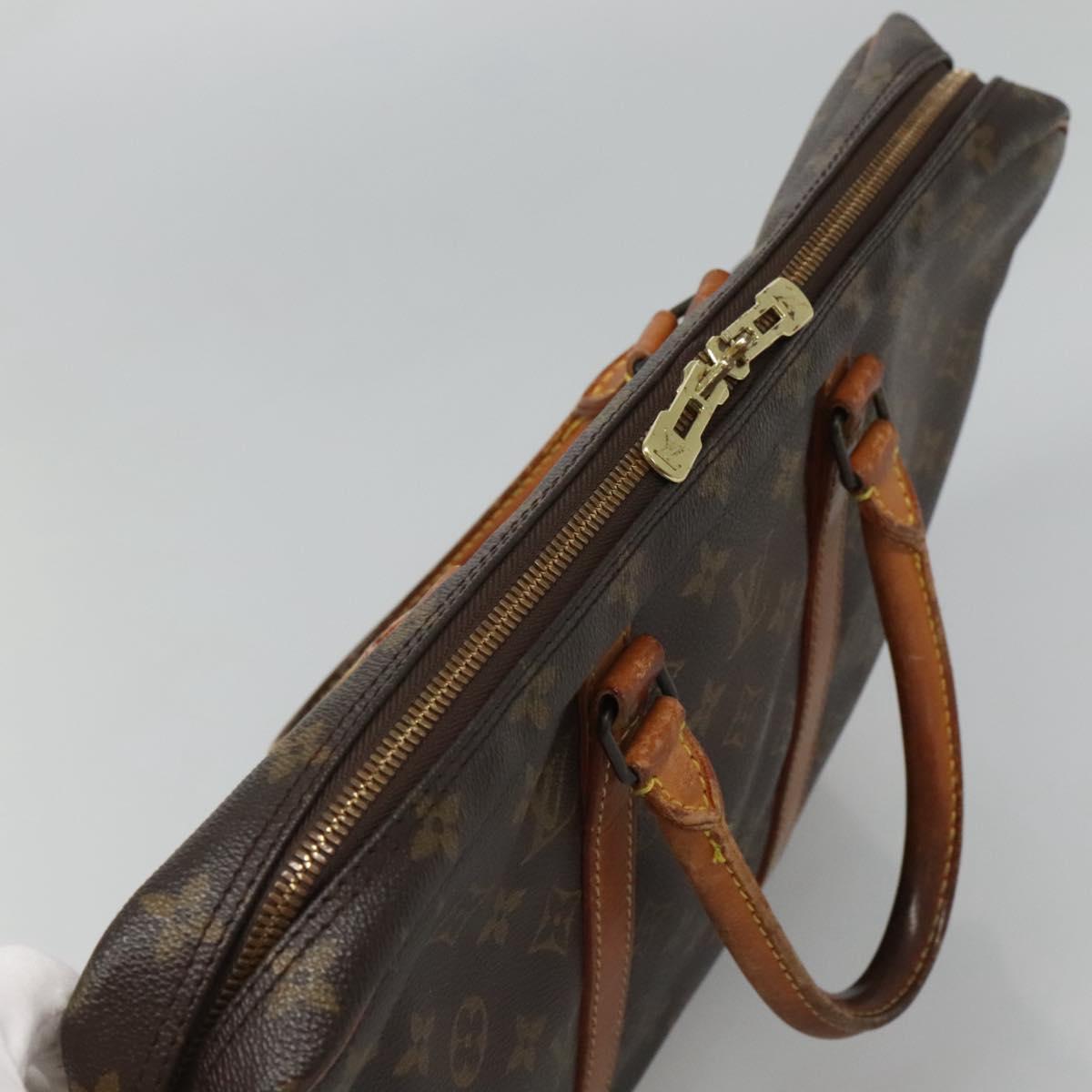 LOUIS VUITTON Monogram Porte Documents Voyage Business Bag M52005 LV Auth 119665