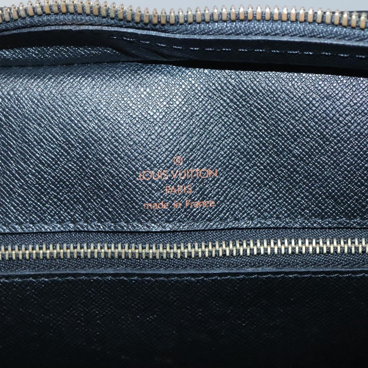 LOUIS VUITTON Epi Porte Documents Voyage Business Bag Black M54472 Auth 119666