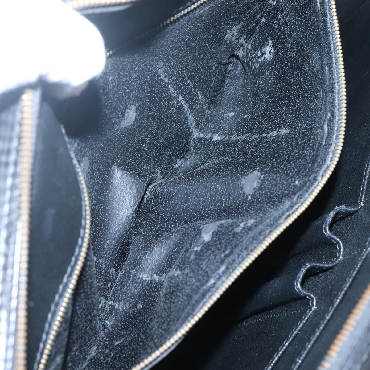 LOUIS VUITTON Epi Porte Documents Voyage Business Bag Black M54472 Auth 119666