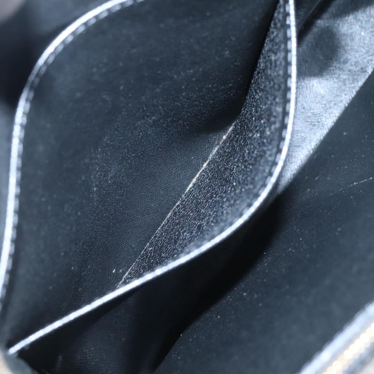 LOUIS VUITTON Epi Porte Documents Voyage Business Bag Black M54472 Auth 119666