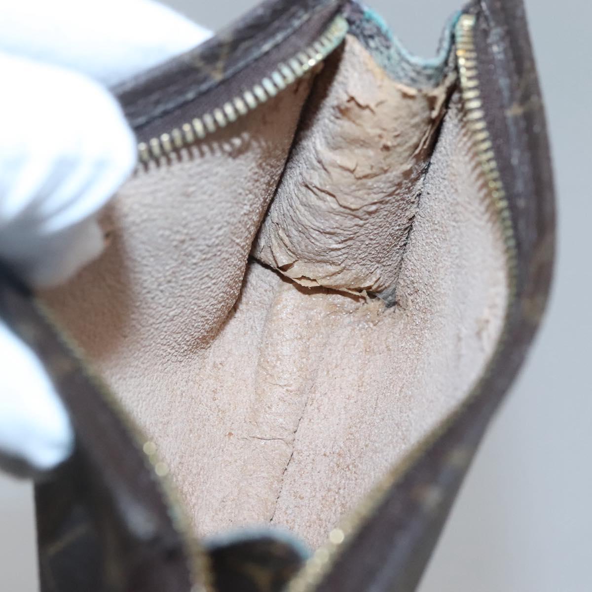 LOUIS VUITTON Monogram Posh Toilette 15 Pouch M47546 LV Auth 119712