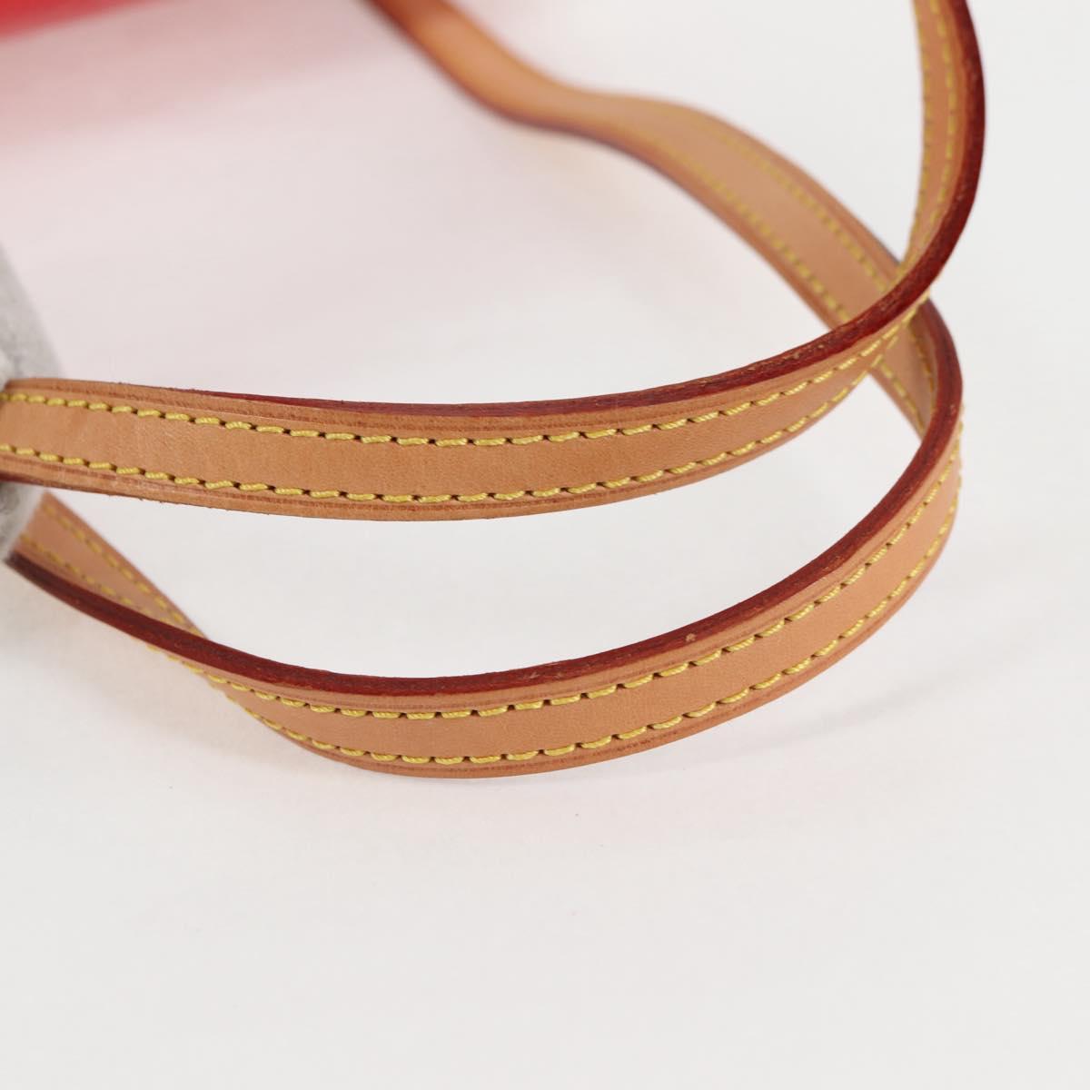 LOUIS VUITTON Vernis Biscayne Bay PM Shoulder Bag Red M91291 LV Auth 119730A