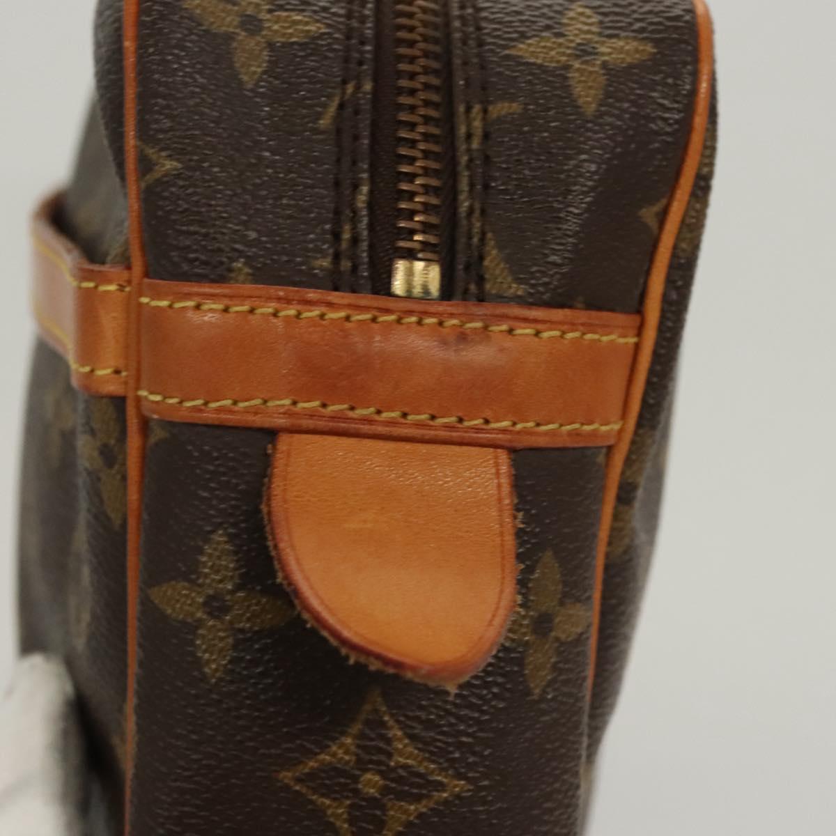 LOUIS VUITTON Monogram Compiegne 28 Clutch Bag M51845 LV Auth 119755