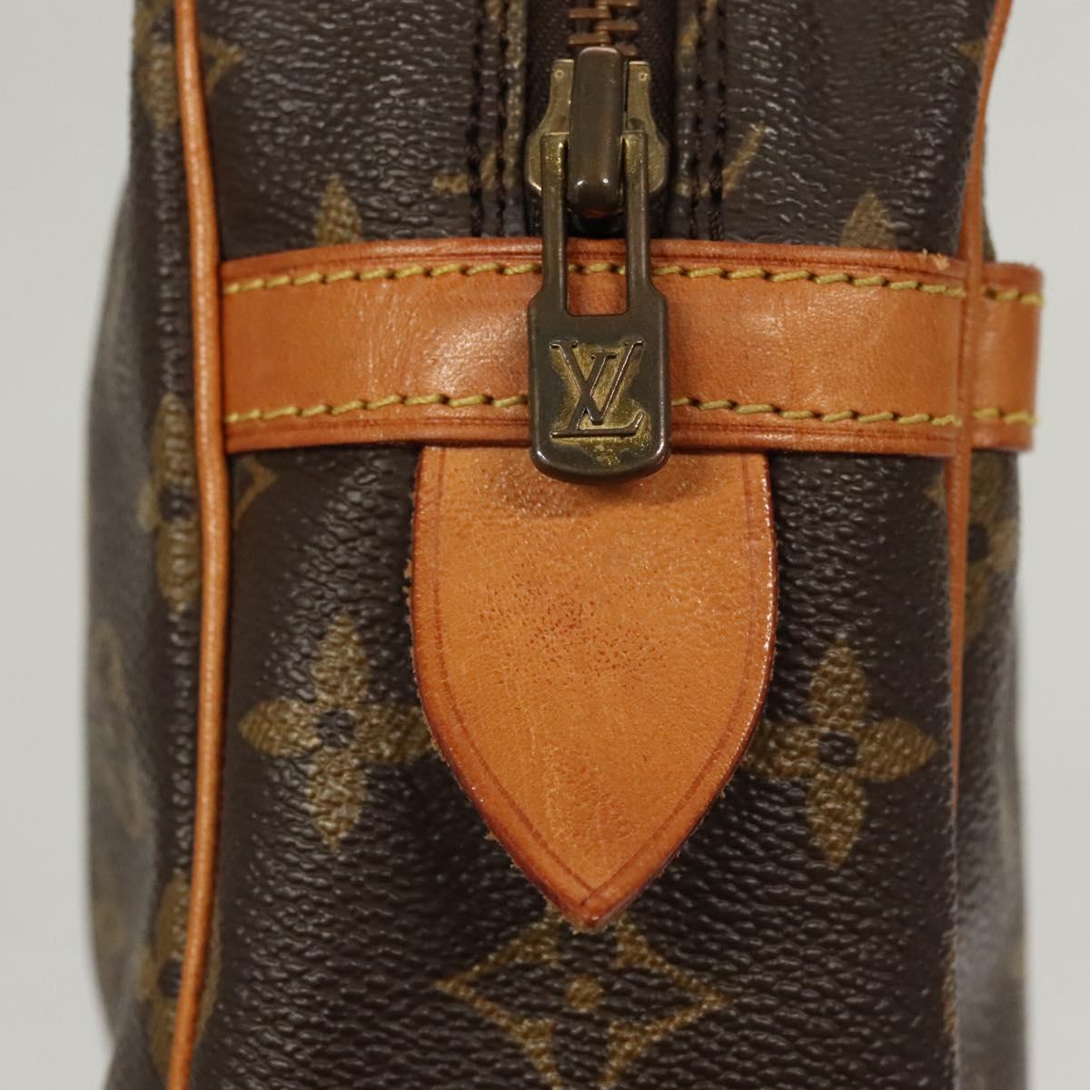 LOUIS VUITTON Monogram Compiegne 28 Clutch Bag M51845 LV Auth 119755