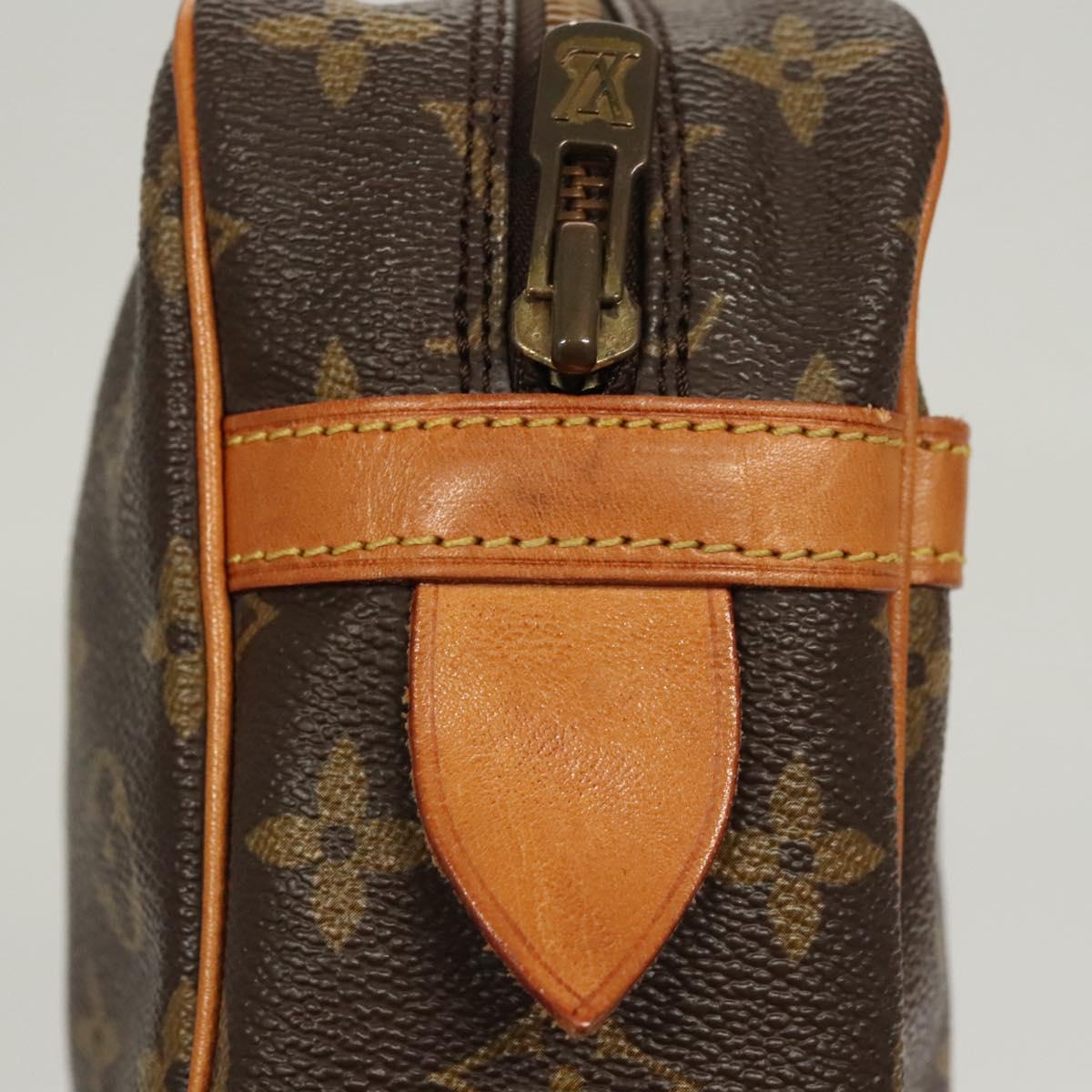 LOUIS VUITTON Monogram Compiegne 28 Clutch Bag M51845 LV Auth 119755