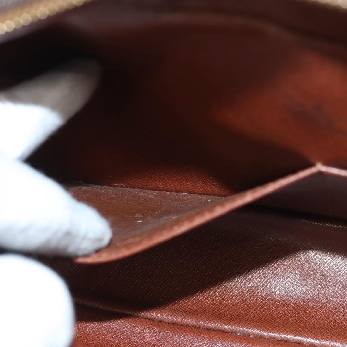 LOUIS VUITTON Monogram Compiegne 28 Clutch Bag M51845 LV Auth 119755