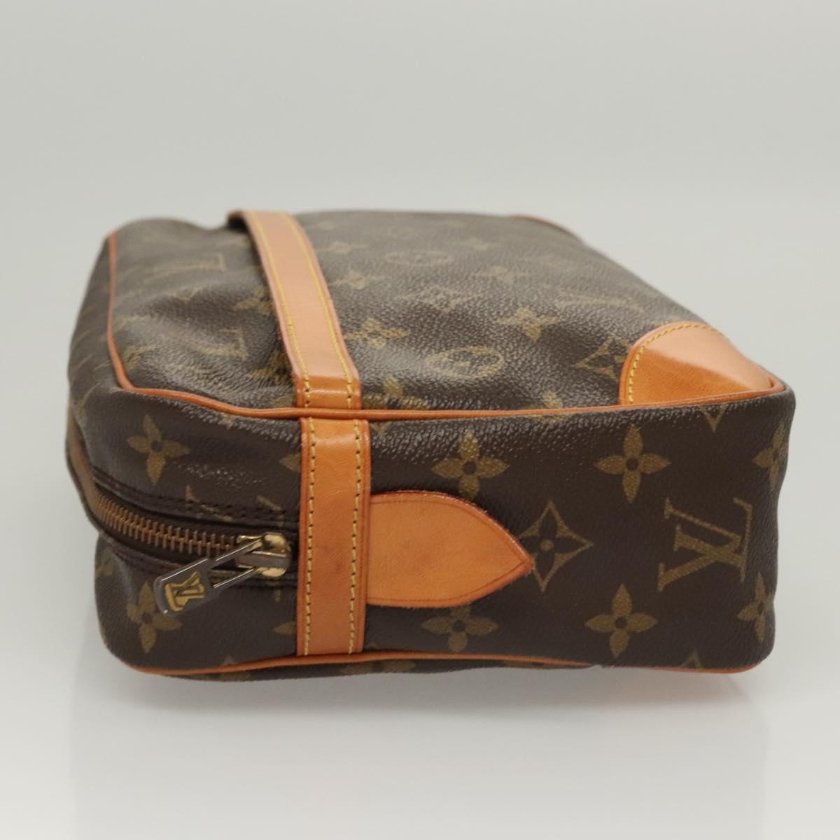LOUIS VUITTON Monogram Compiegne 28 Clutch Bag M51845 LV Auth 119755