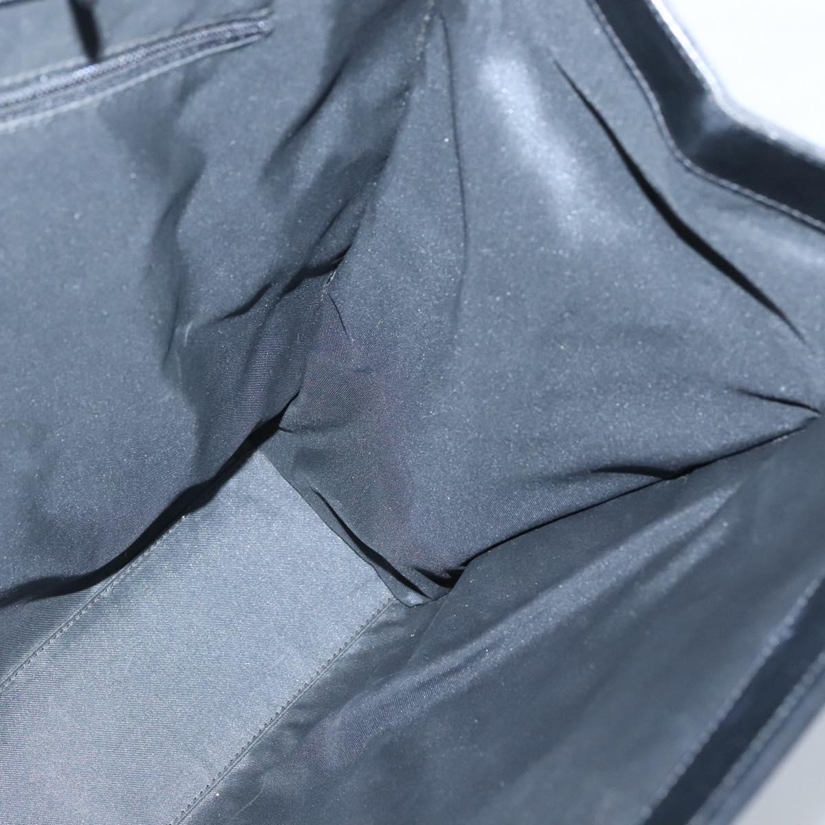 GUCCI GG Canvas Jackie Hand Bag Black Silver 002 1064 3444 Auth 119758