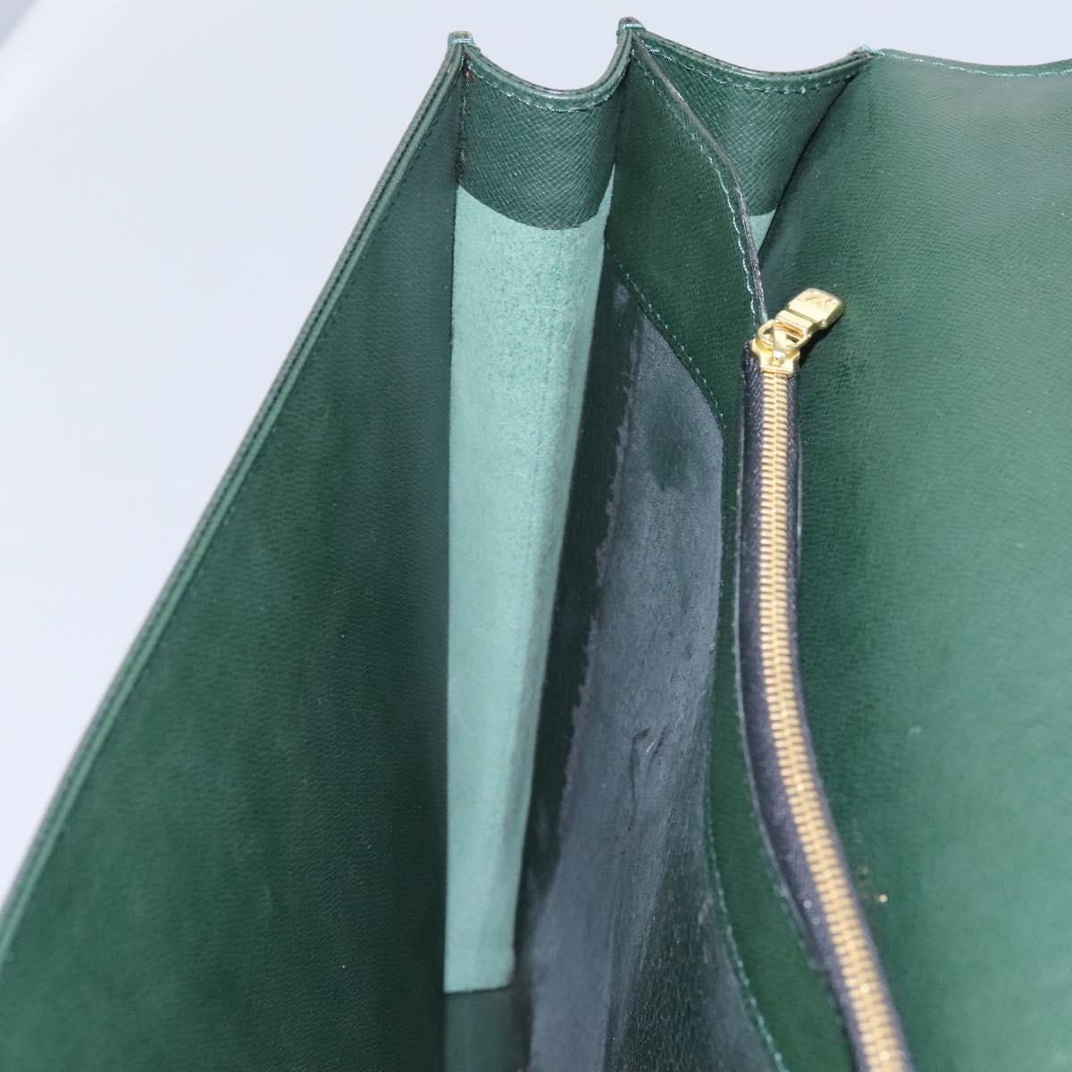 LOUIS VUITTON Taiga Tashkent Business Bag Epicea M30084 LV Auth 119774