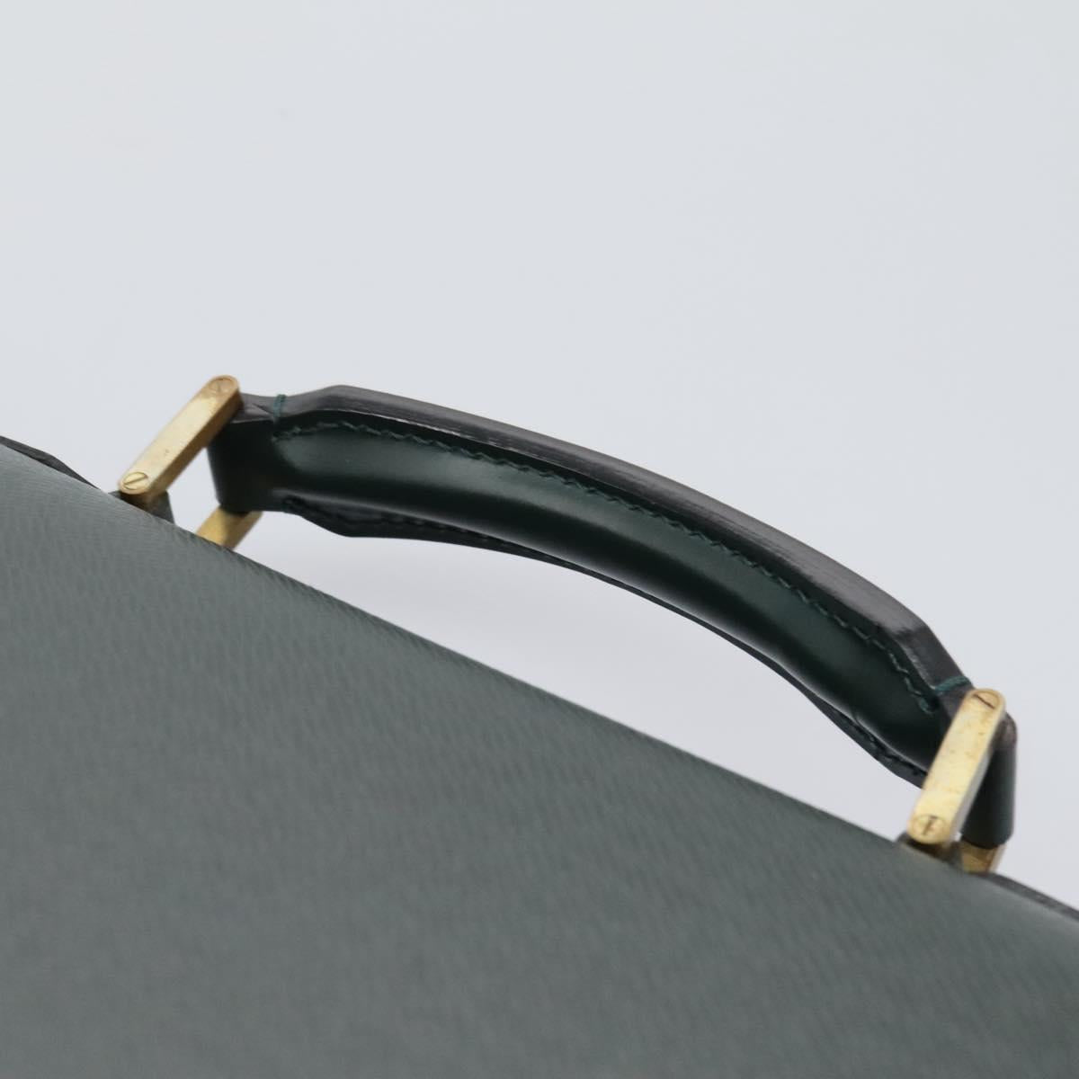 LOUIS VUITTON Taiga Tashkent Business Bag Epicea M30084 LV Auth 119774