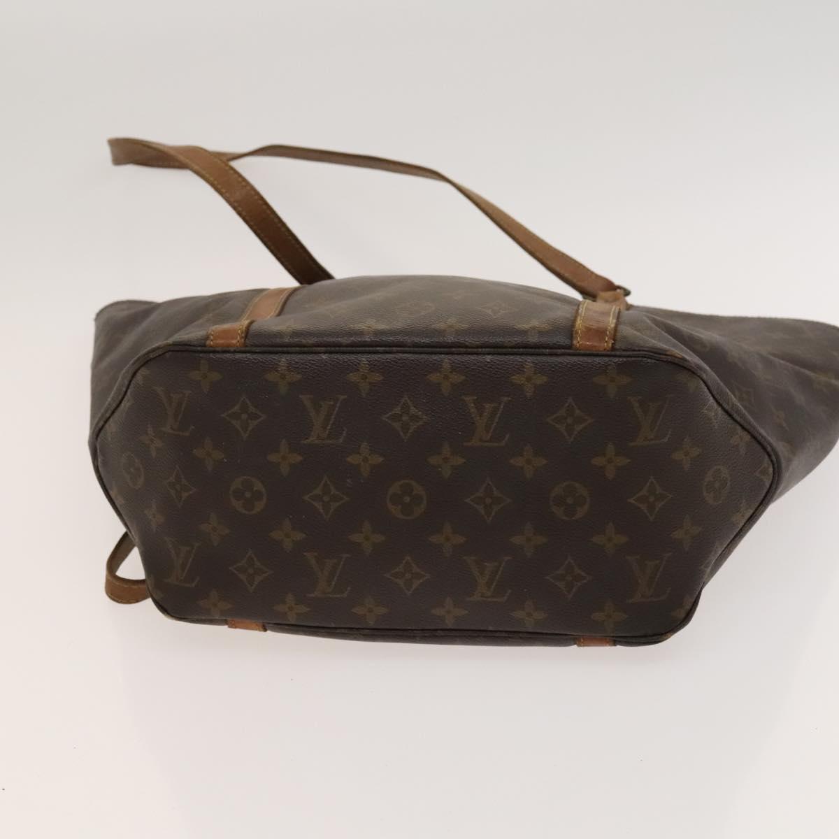LOUIS VUITTON Monogram Sac Shopping Tote Bag M51108 LV Auth 119806