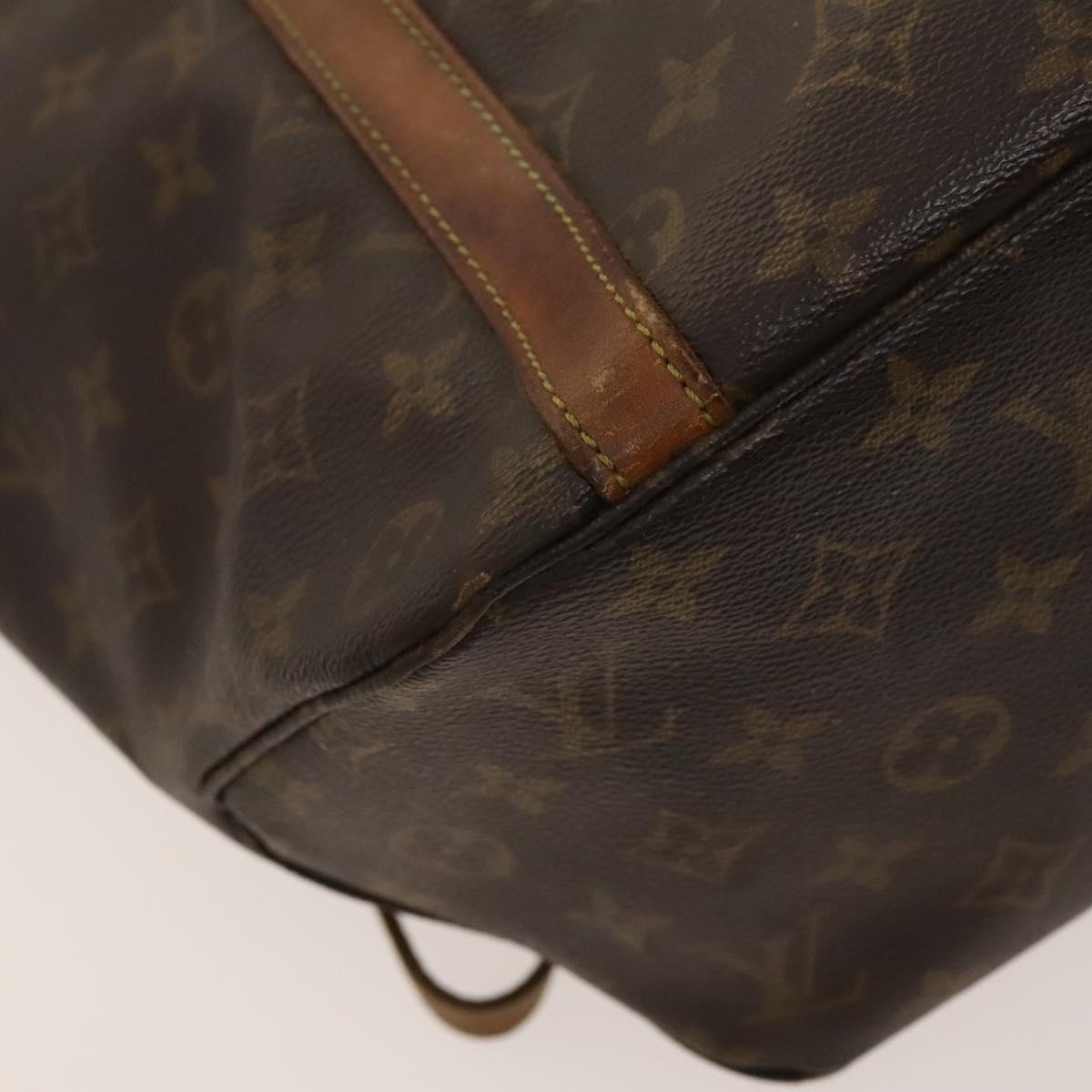 LOUIS VUITTON Monogram Sac Shopping Tote Bag M51108 LV Auth 119806