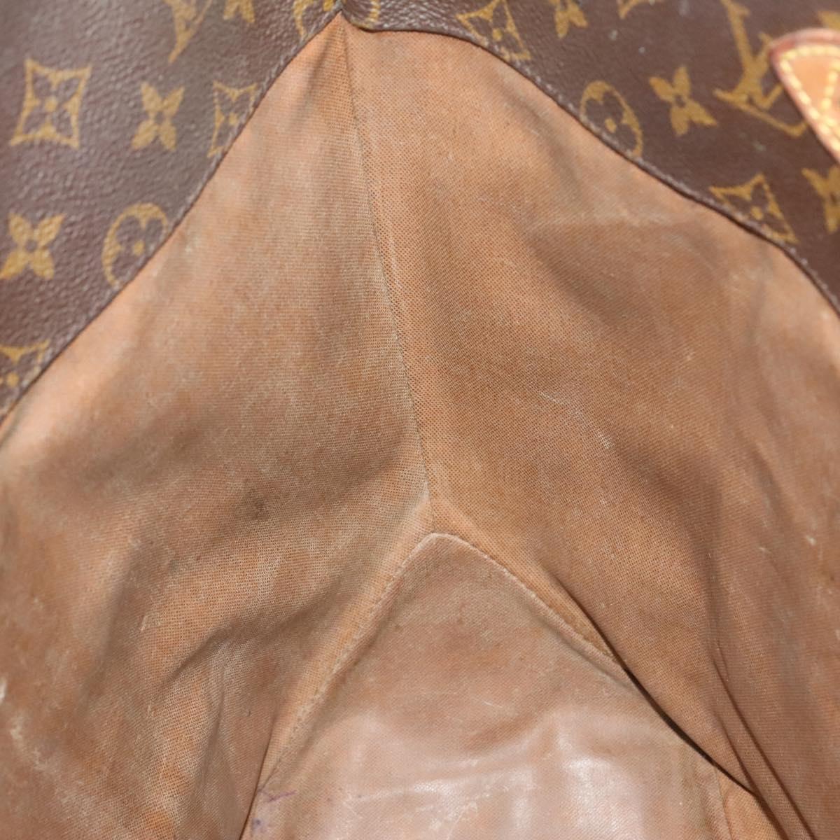 LOUIS VUITTON Monogram Sac Shopping Tote Bag M51108 LV Auth 119806