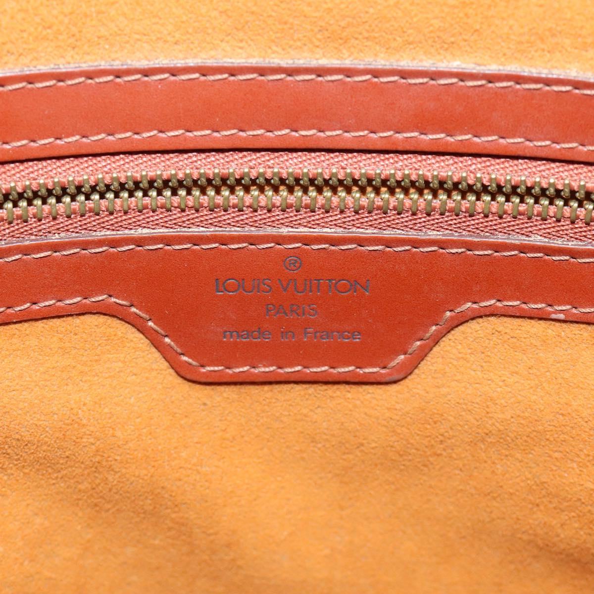 LOUIS VUITTON Epi Lussac Shoulder Bag Brown M52283 LV Auth 119810