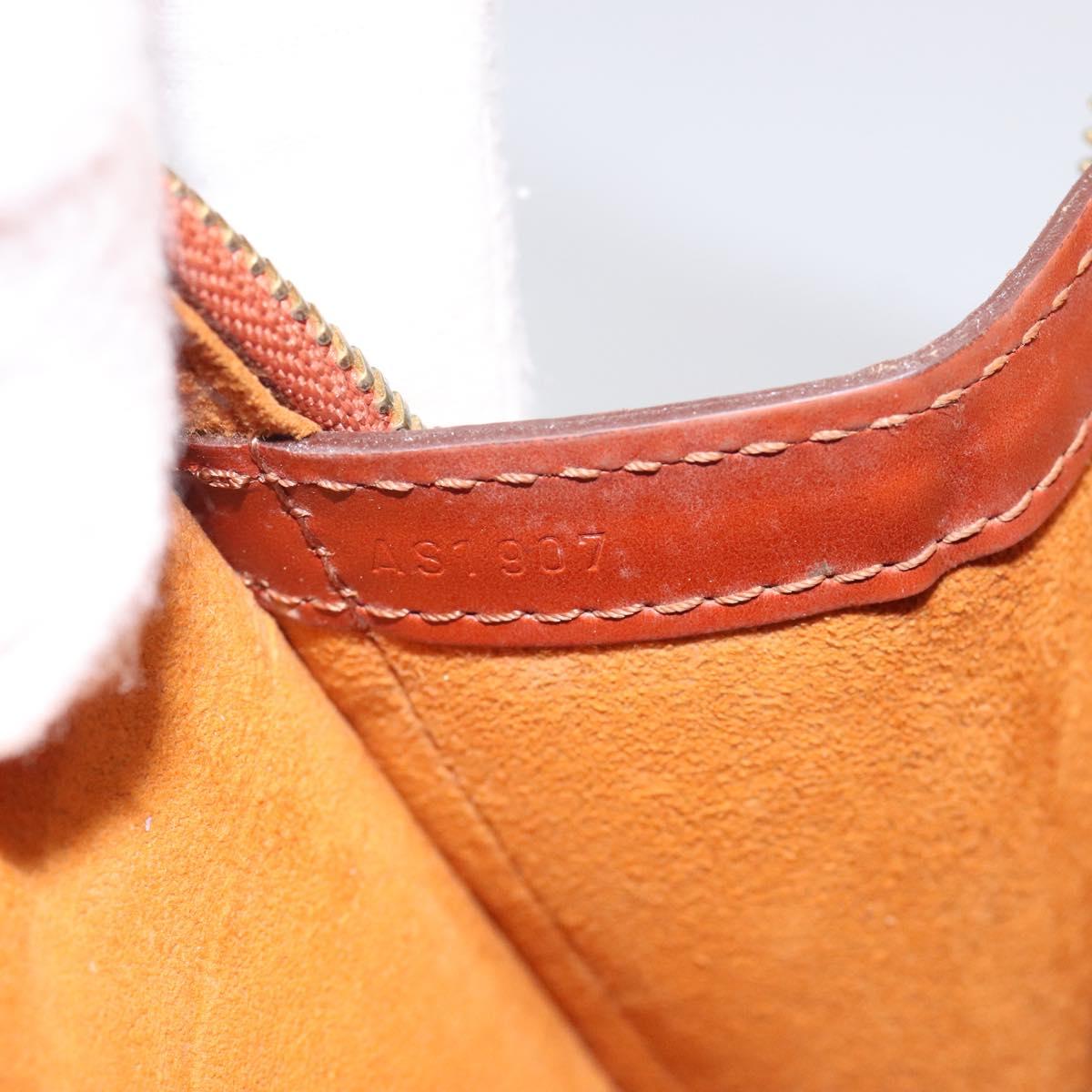 LOUIS VUITTON Epi Lussac Shoulder Bag Brown M52283 LV Auth 119810