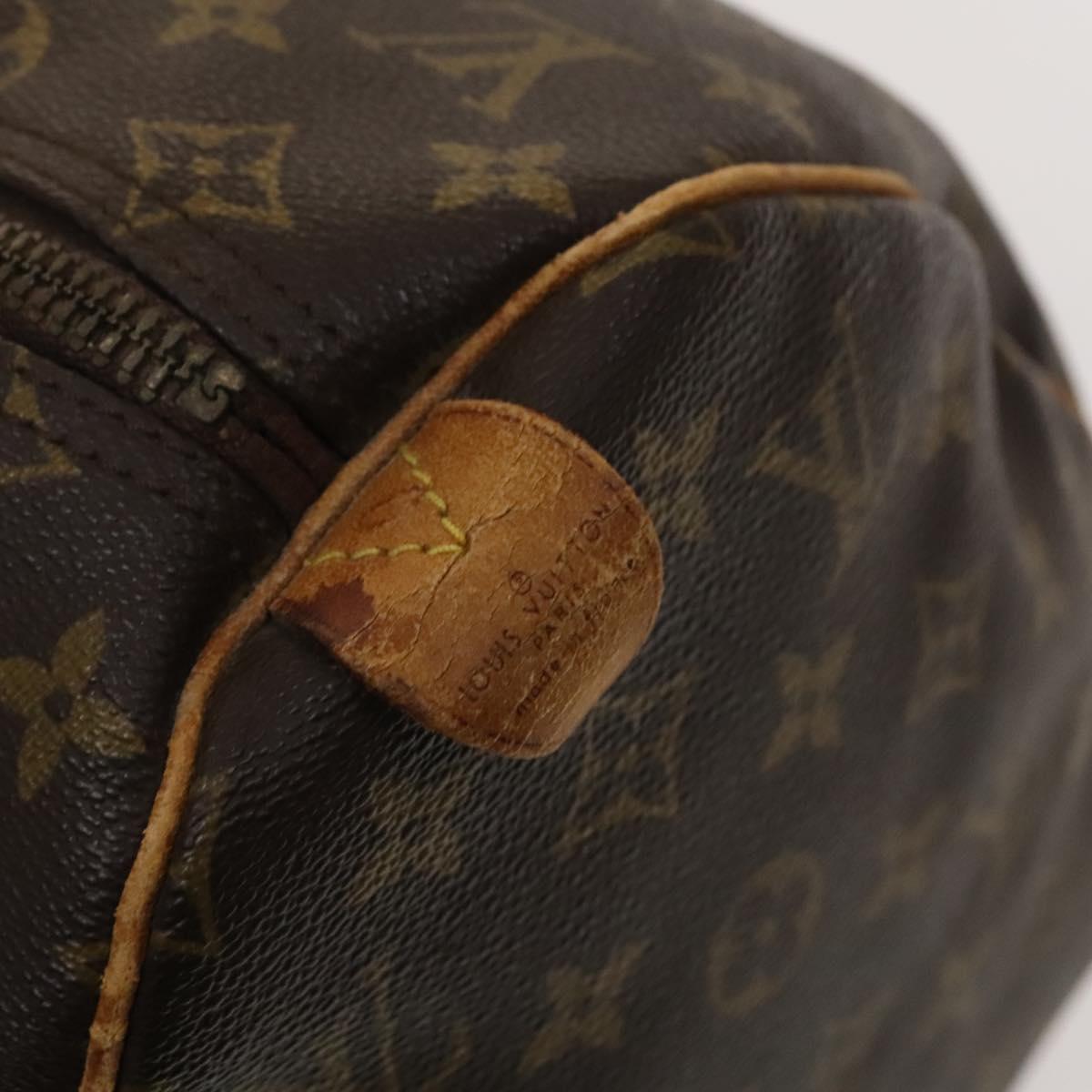 LOUIS VUITTON Monogram Keepall 45 Boston Bag M41428 LV Auth 119817