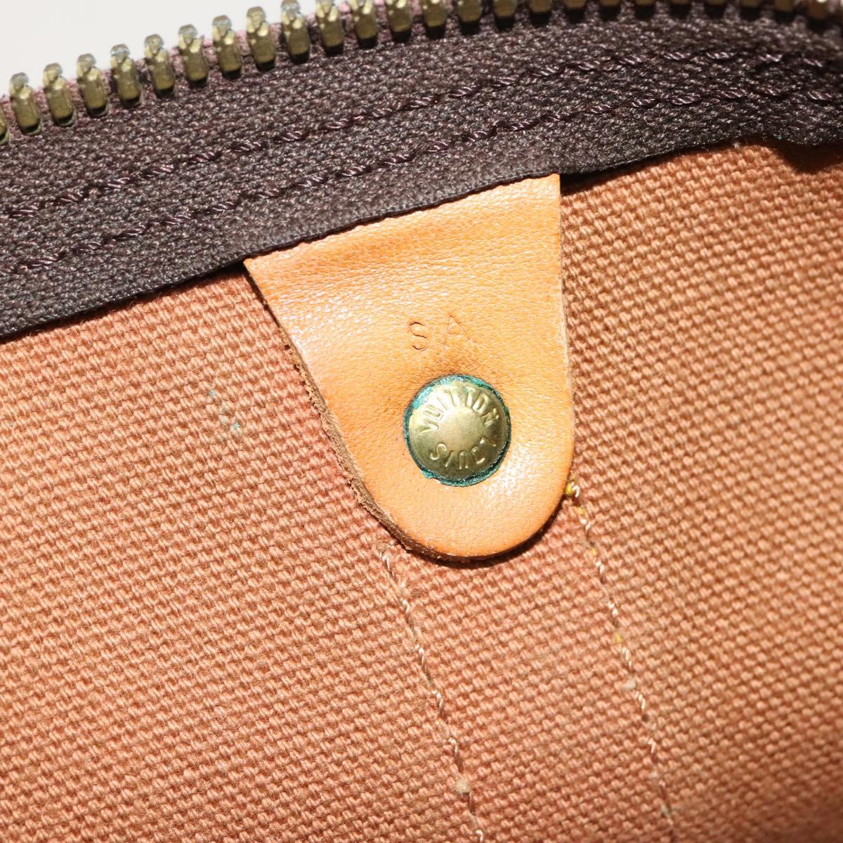 LOUIS VUITTON Monogram Keepall 45 Boston Bag M41428 LV Auth 119817