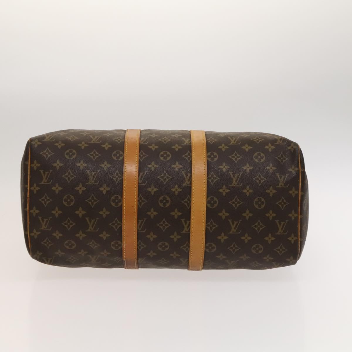 LOUIS VUITTON Monogram Keepall 45 Boston Bag M41428 LV Auth 119817