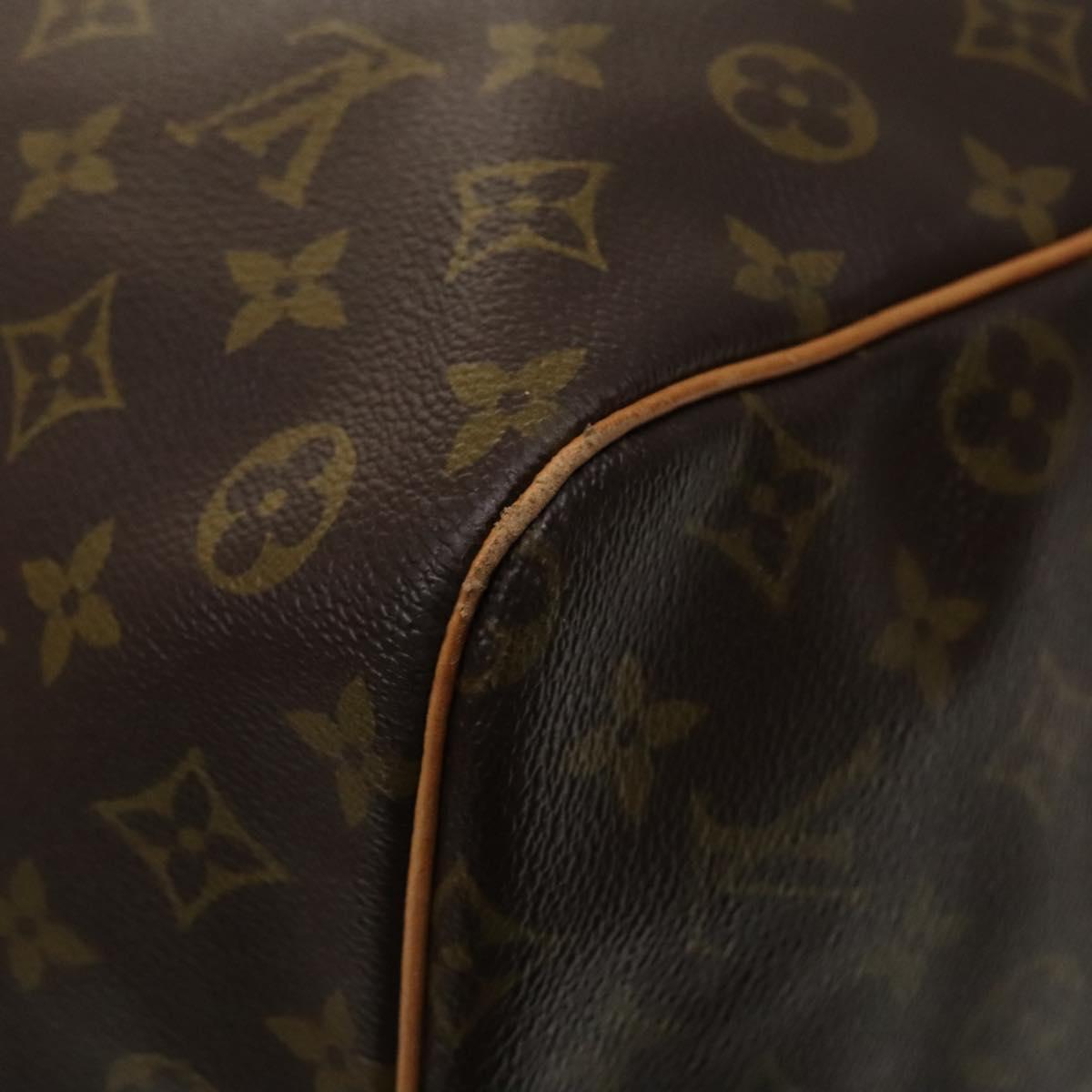 LOUIS VUITTON Monogram Keepall 60 Boston Bag M41422 LV Auth 119828
