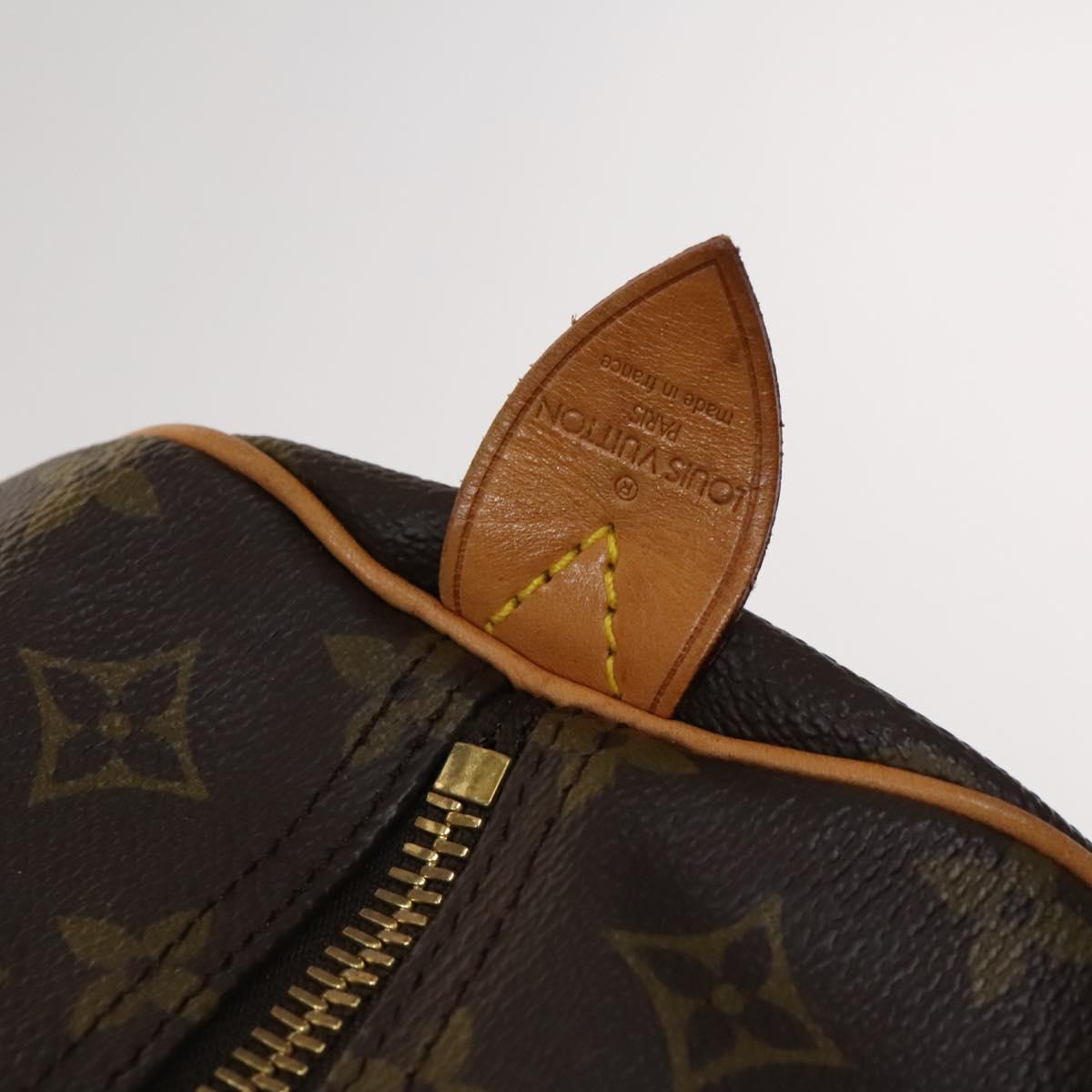 LOUIS VUITTON Monogram Keepall 60 Boston Bag M41422 LV Auth 119828