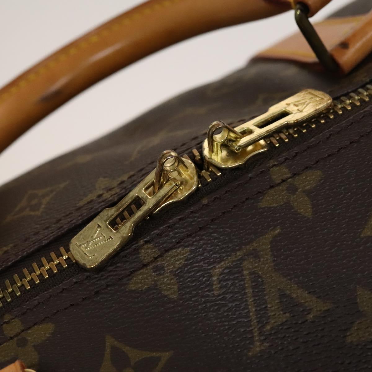 LOUIS VUITTON Monogram Keepall 60 Boston Bag M41422 LV Auth 119828