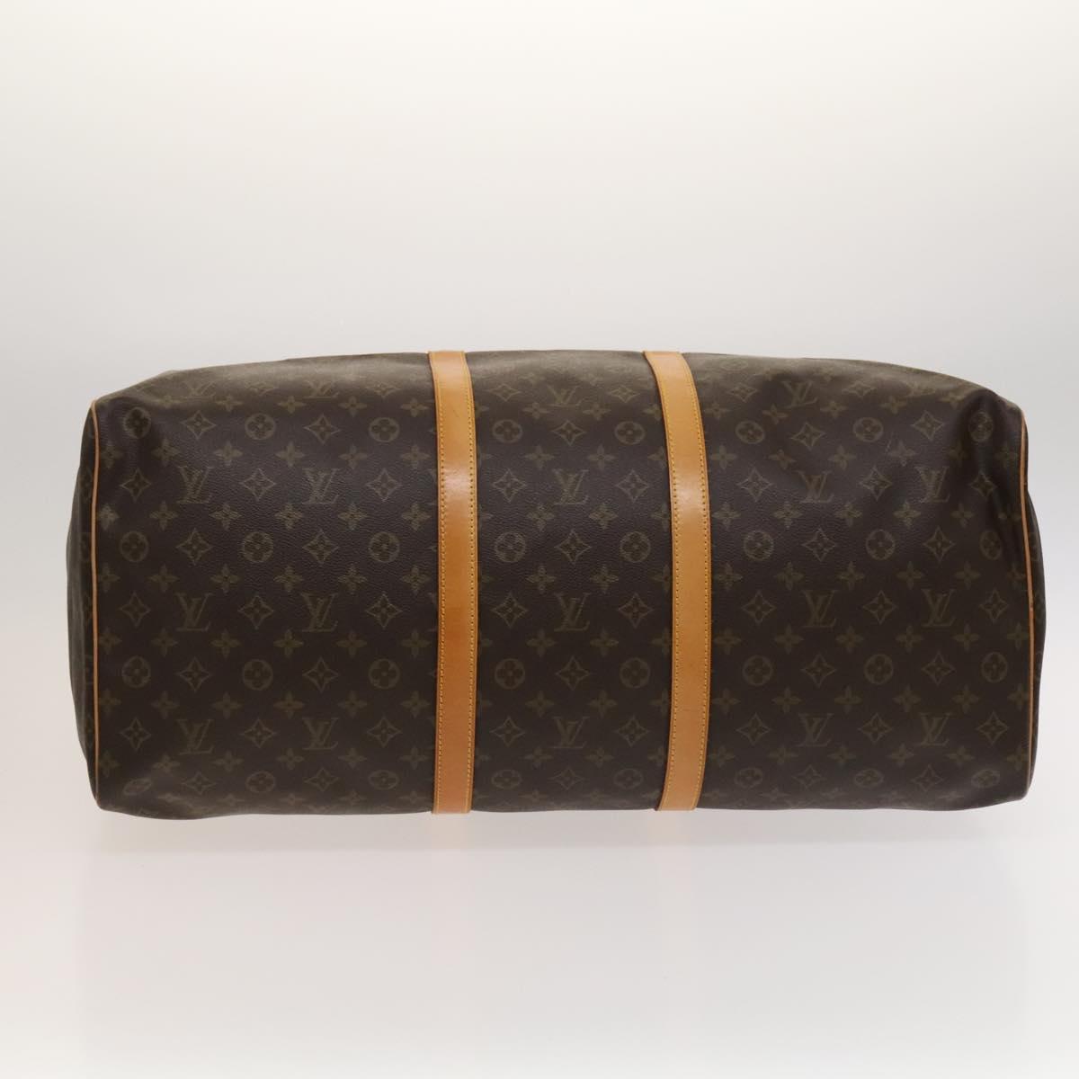 LOUIS VUITTON Monogram Keepall 60 Boston Bag M41422 LV Auth 119828