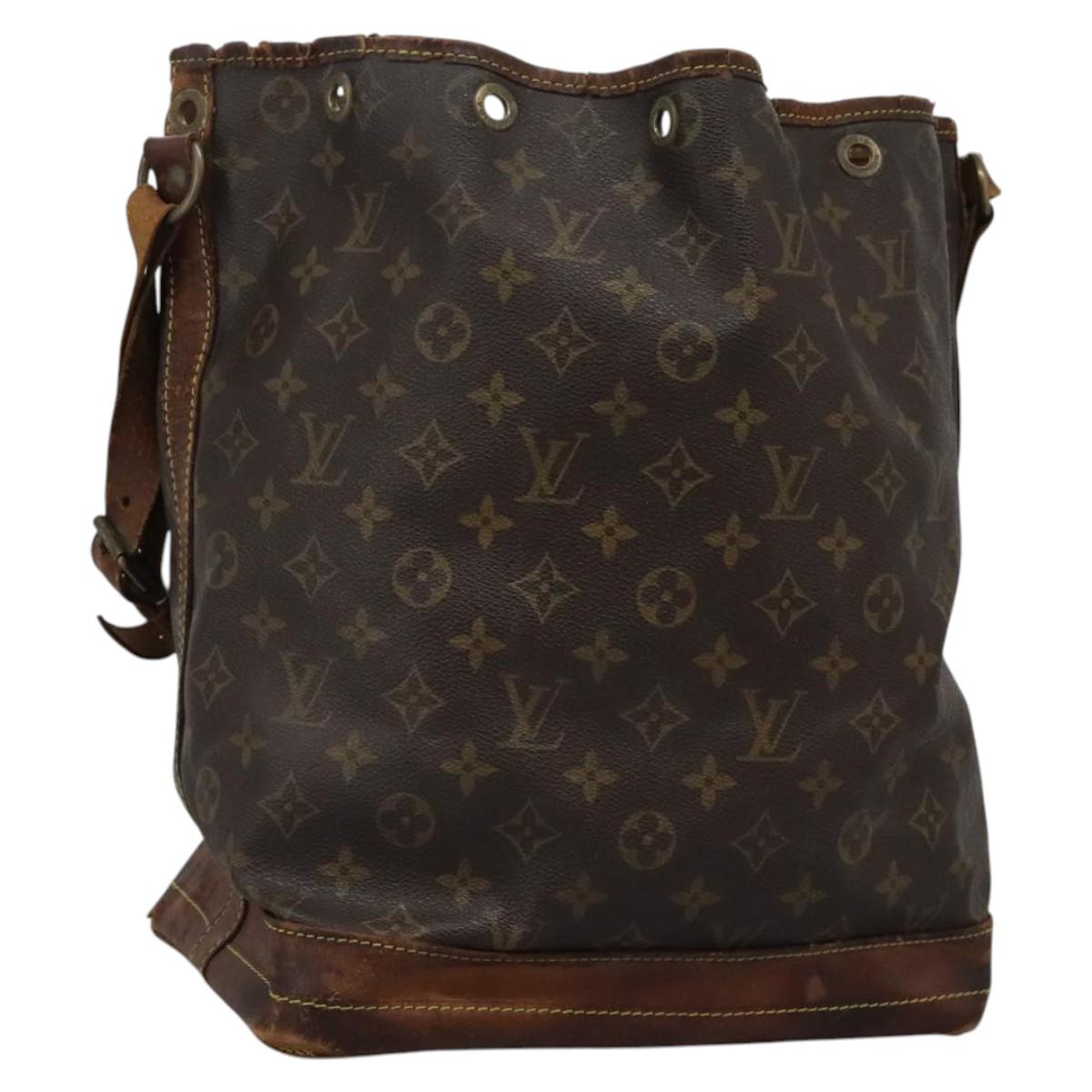 LOUIS VUITTON Monogram Noe Shoulder Bag M42224 LV Auth 119838