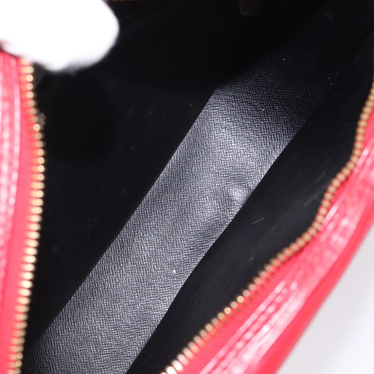 LOUIS VUITTON Epi Jeune Fille MM Shoulder Bag Red M52157 LV Auth 119841