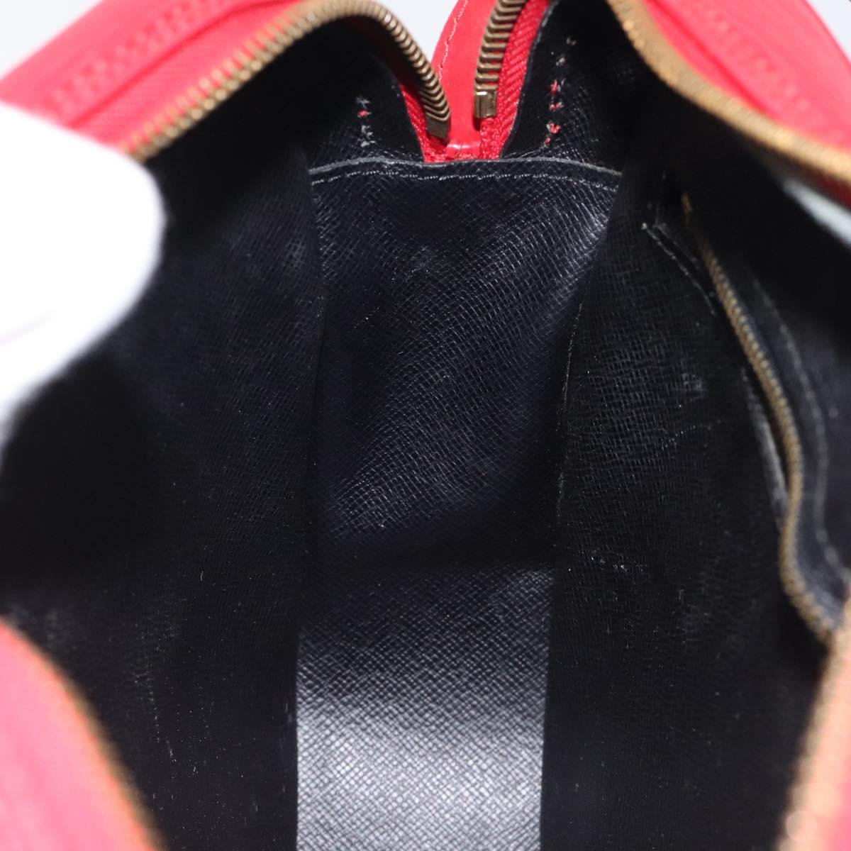 LOUIS VUITTON Epi Jeune Fille MM Shoulder Bag Red M52157 LV Auth 119841