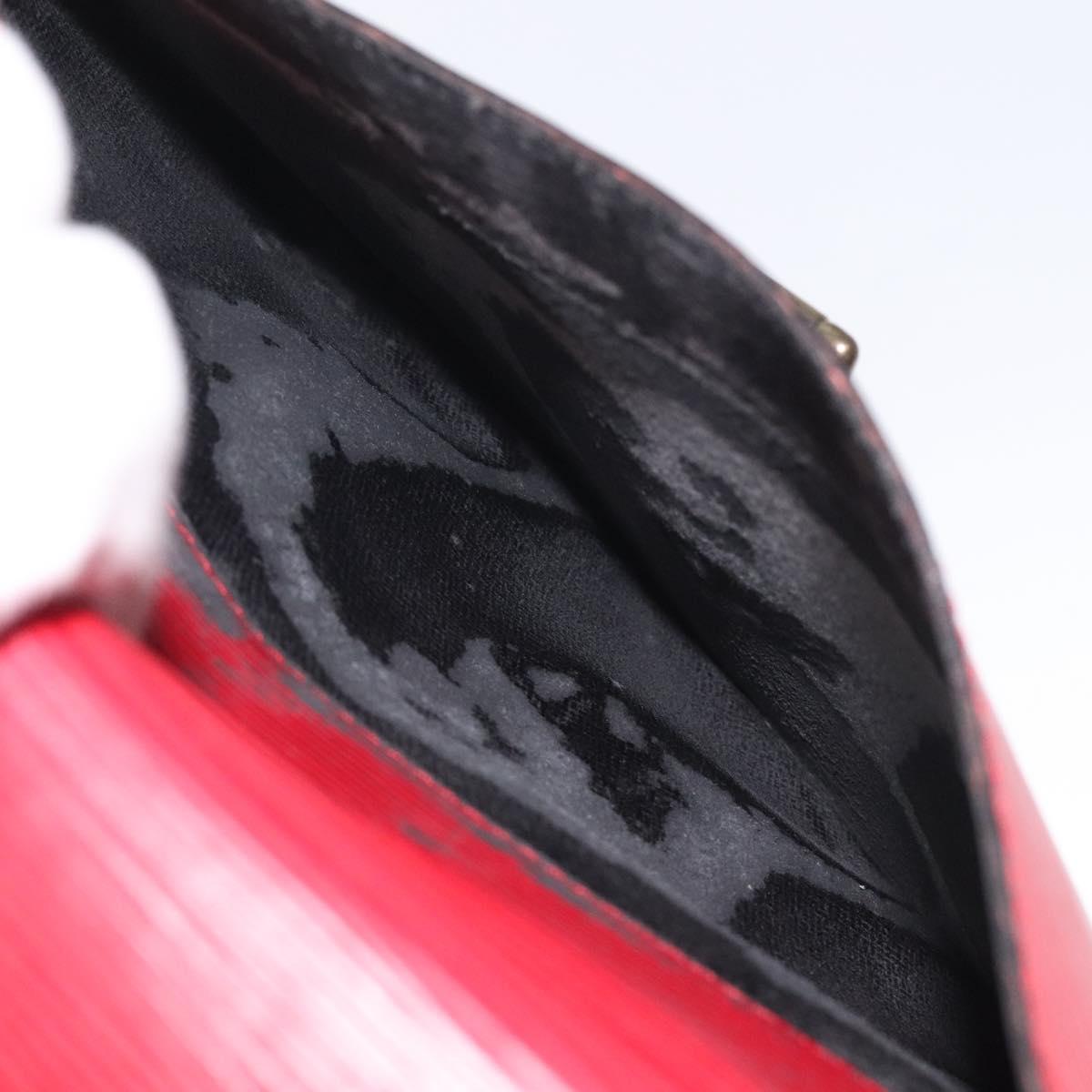 LOUIS VUITTON Epi Jeune Fille MM Shoulder Bag Red M52157 LV Auth 119841