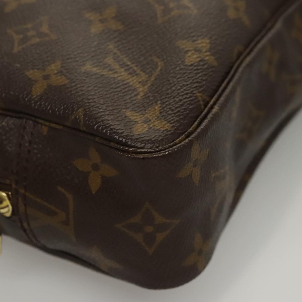 LOUIS VUITTON Monogram Trousse Toilette 23 Clutch Bag M47524 LV Auth 119879