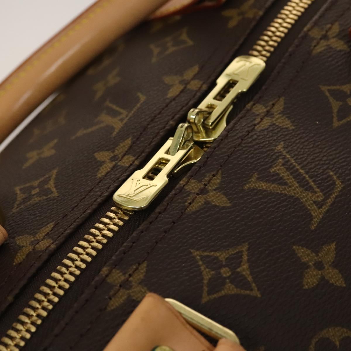 LOUIS VUITTON Monogram Keepall Bandouliere 60 Boston Bag M41412 LV Auth 119895V