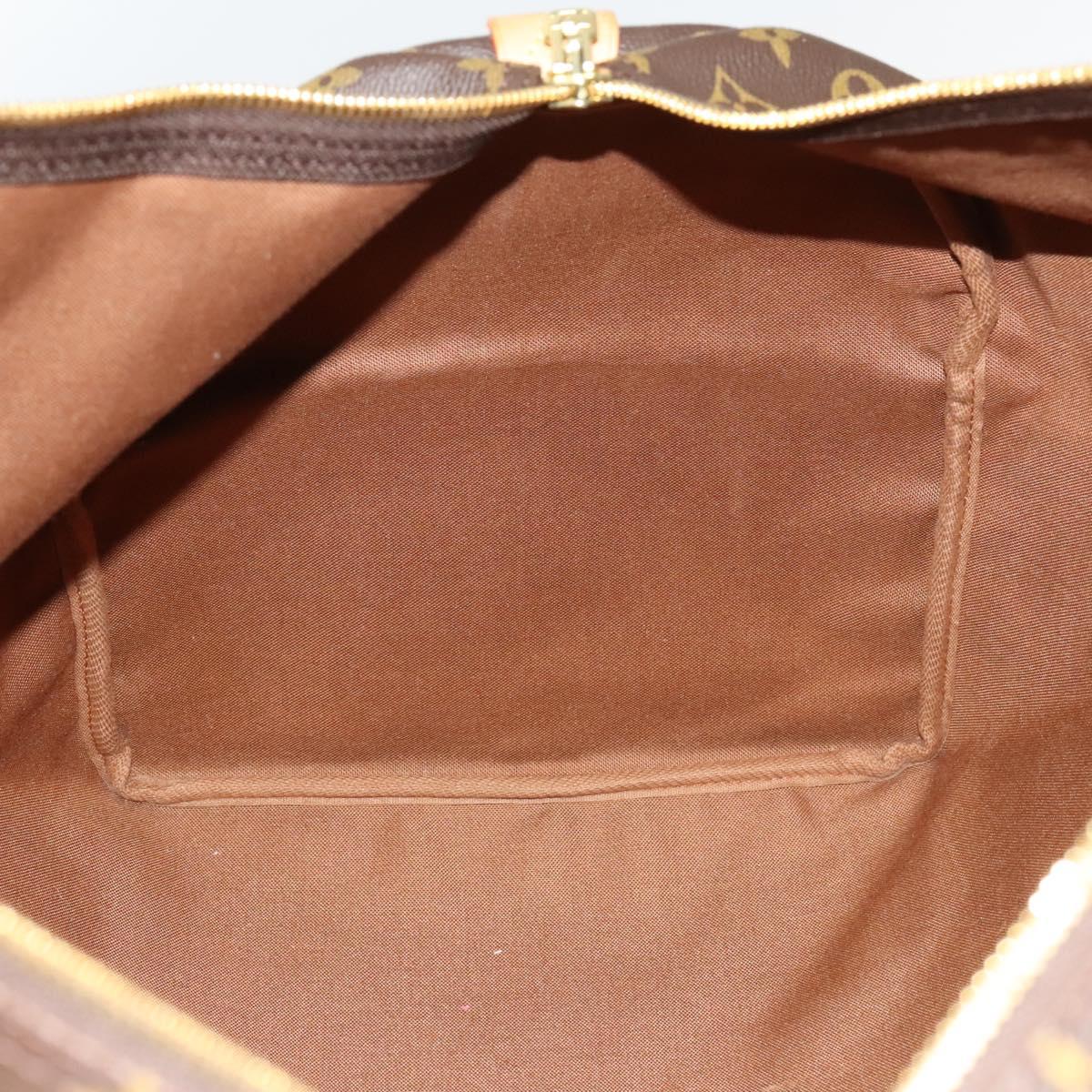 LOUIS VUITTON Monogram Keepall Bandouliere 60 Boston Bag M41412 LV Auth 119895V