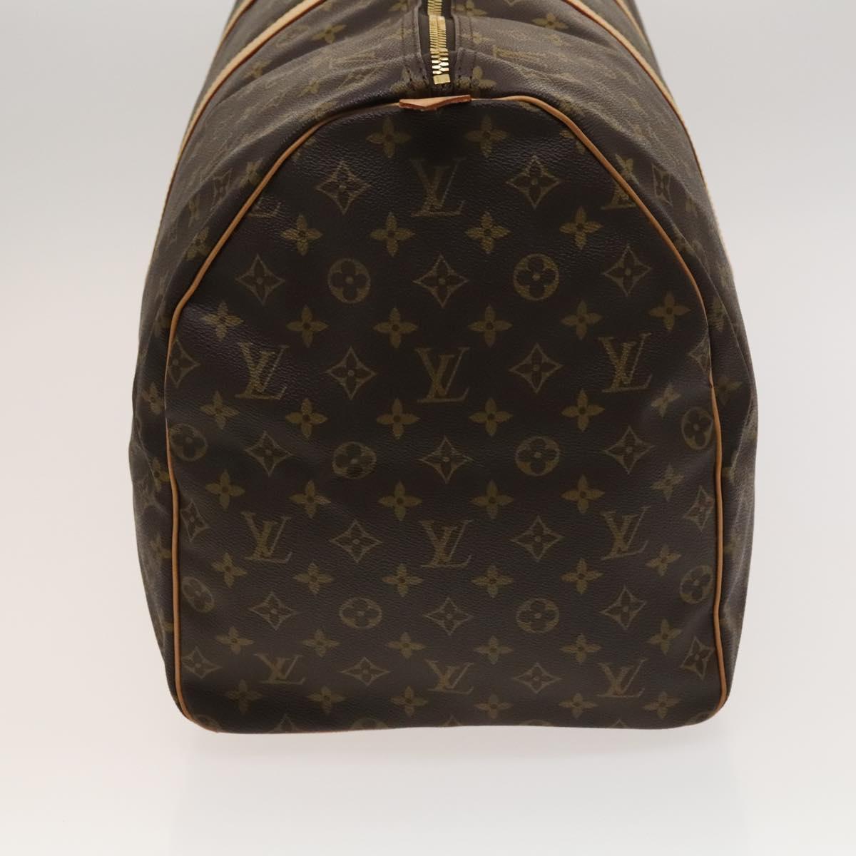 LOUIS VUITTON Monogram Keepall Bandouliere 60 Boston Bag M41412 LV Auth 119895V