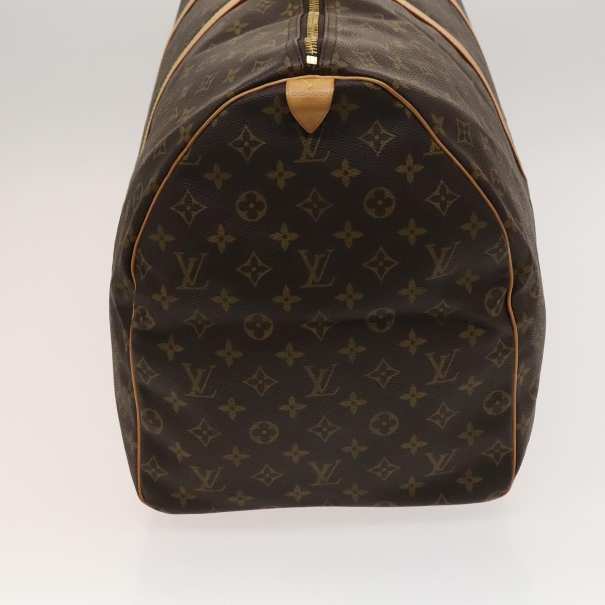LOUIS VUITTON Monogram Keepall Bandouliere 60 Boston Bag M41412 LV Auth 119895A