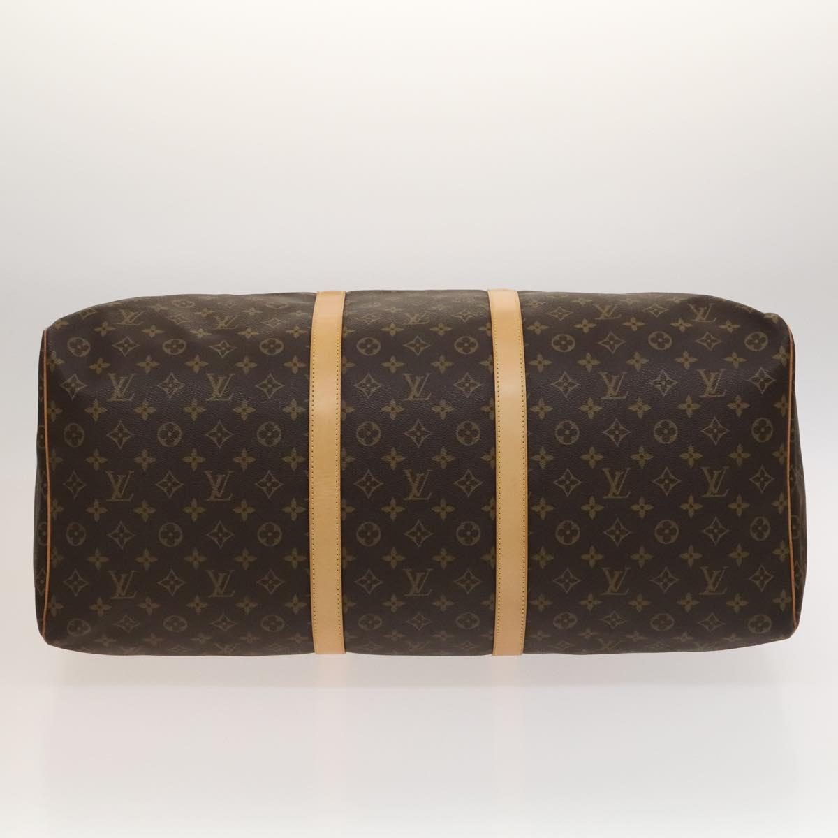 LOUIS VUITTON Monogram Keepall Bandouliere 60 Boston Bag M41412 LV Auth 119895A