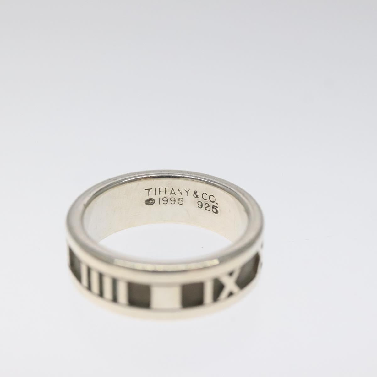 TIFFANY&Co. Atlas Ring Ag925 Silver Auth 119917