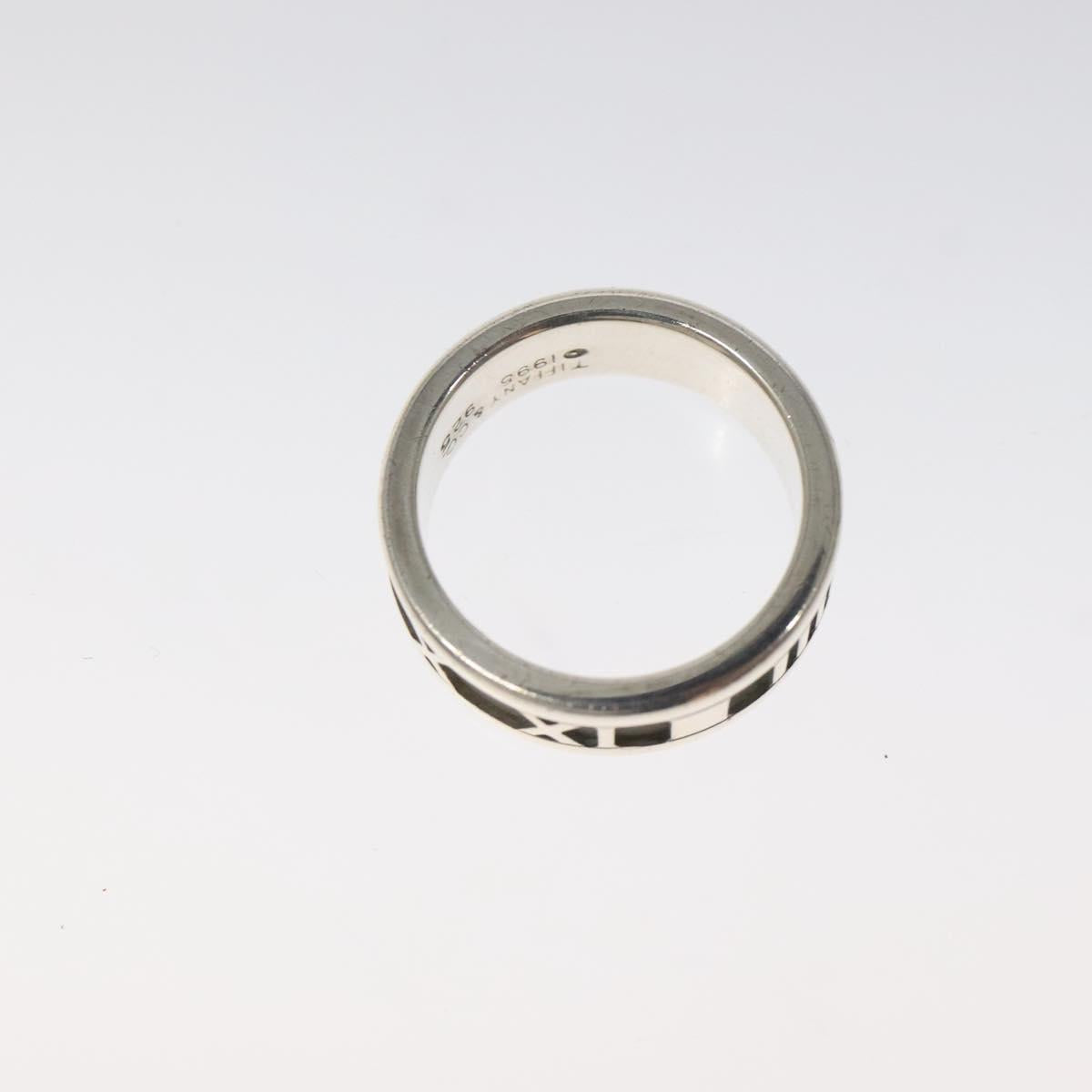 TIFFANY&Co. Atlas Ring Ag925 Silver Auth 119917